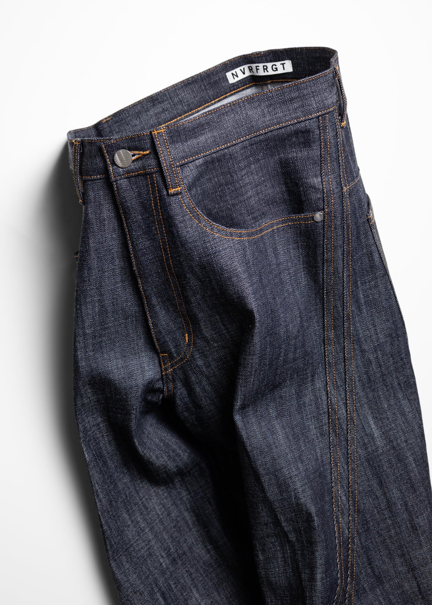 [NVRFRGT] 3D TWISTED WIDE LEG JEANS