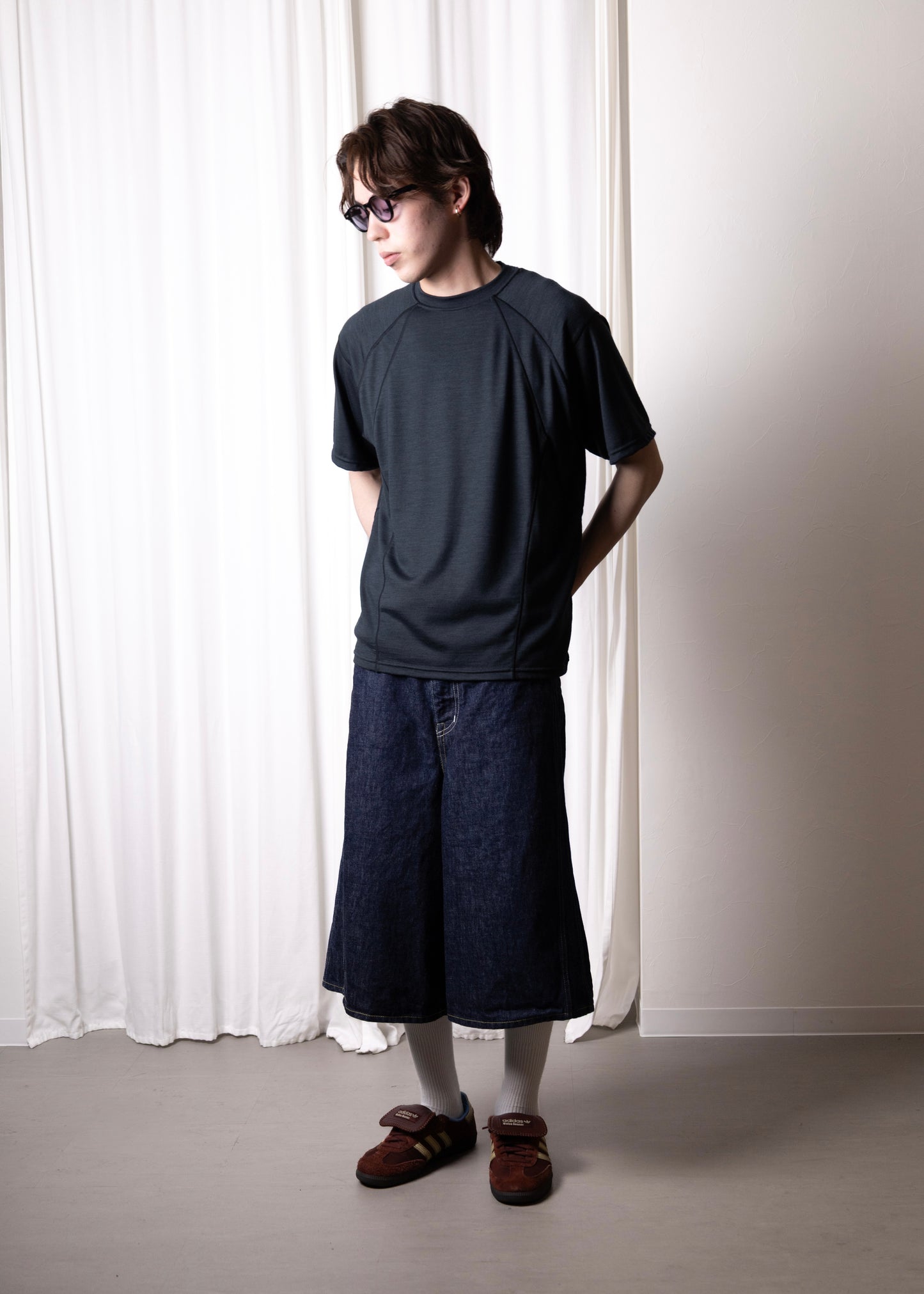 [ROTOL] TRIPLE SEAMS 6P DENIM SHORTS