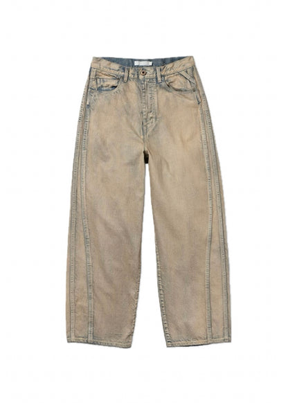 [ROTOL] TRIPLE SEAMS 6P DENIM WIDE BLEACH