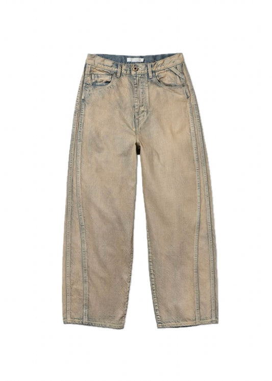 [ROTOL] TRIPLE SEAMS 6P DENIM WIDE BLEACH