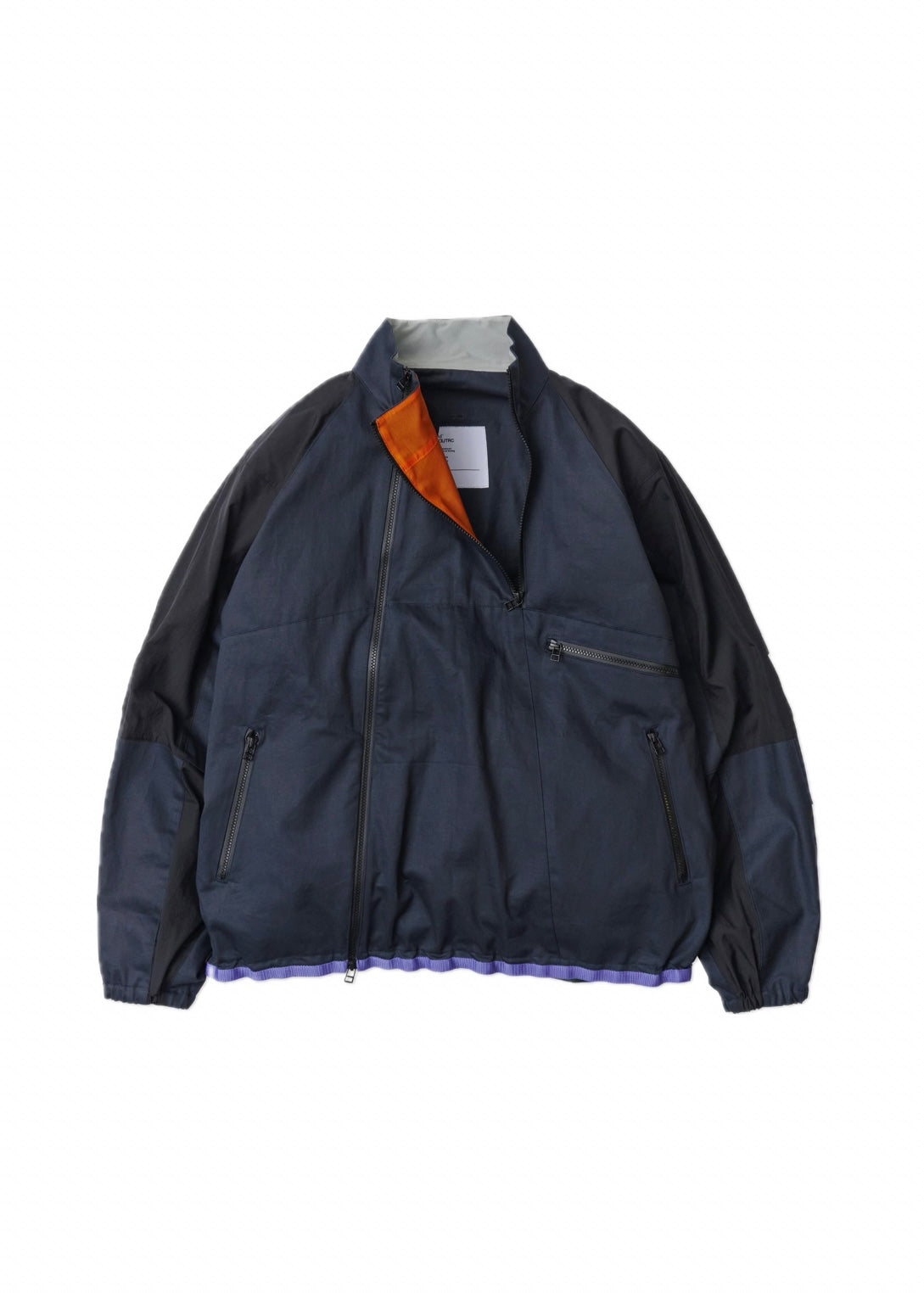UNTRACE 25SS アントレース ジッパーベスト ダークネイビー 1 _158_Dark Navy | ジッパーベスト | Color:Dark Navy【UNTRACE_