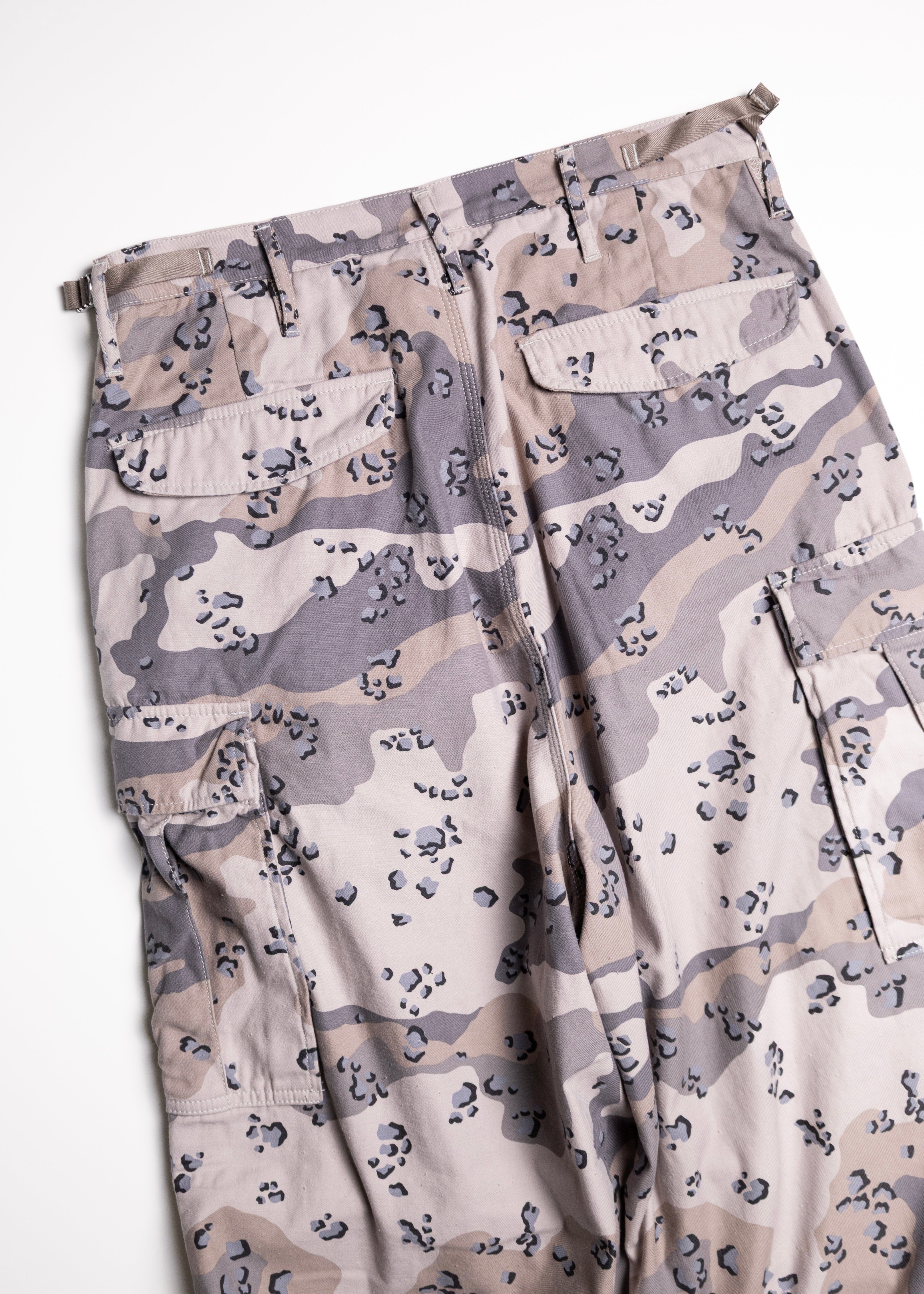 SUGARHILL（シュガーヒル）CHOCOCHIP CAMO CARGO PANTS – process