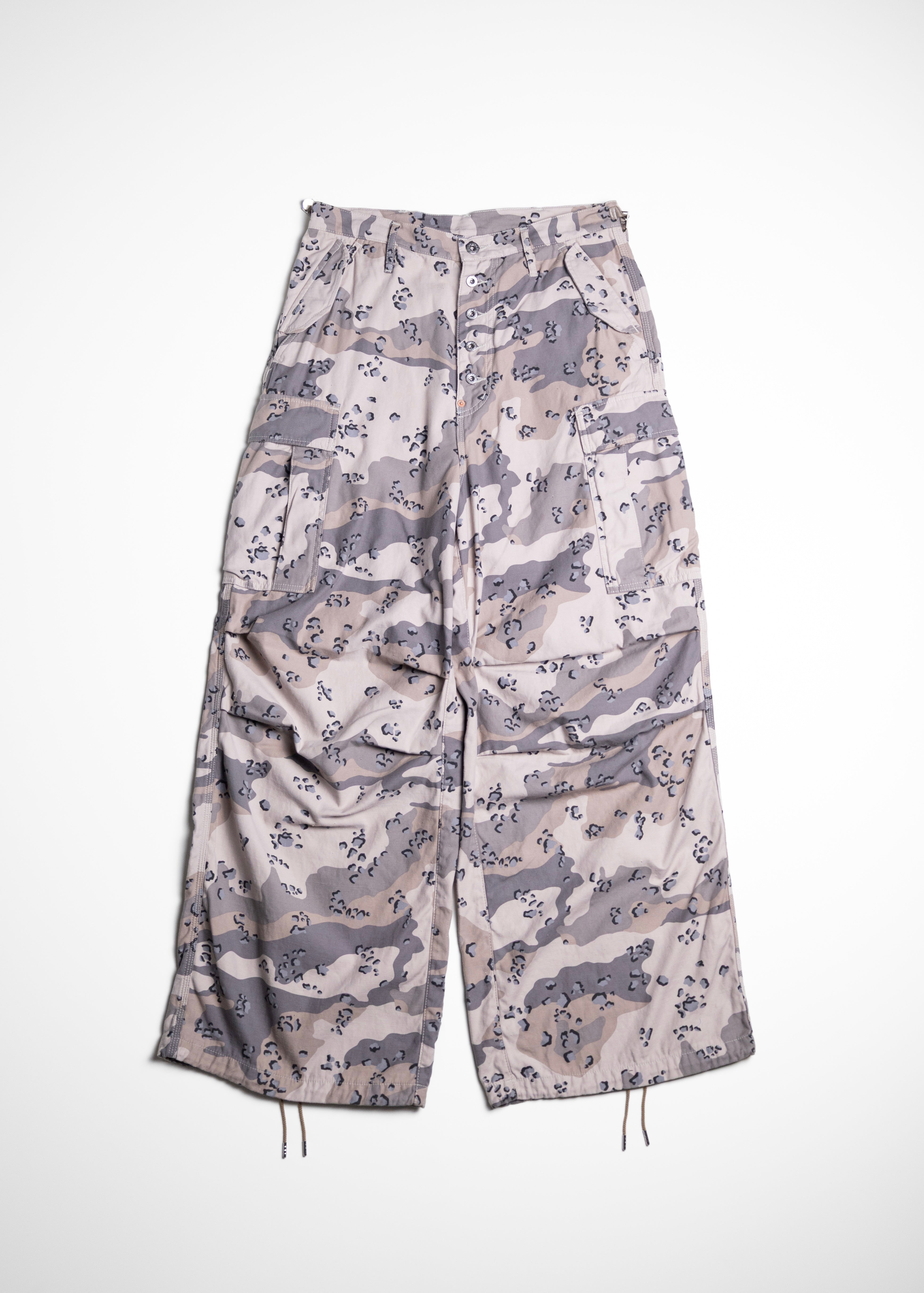 SUGARHILL（シュガーヒル）CHOCOCHIP CAMO CARGO PANTS – process