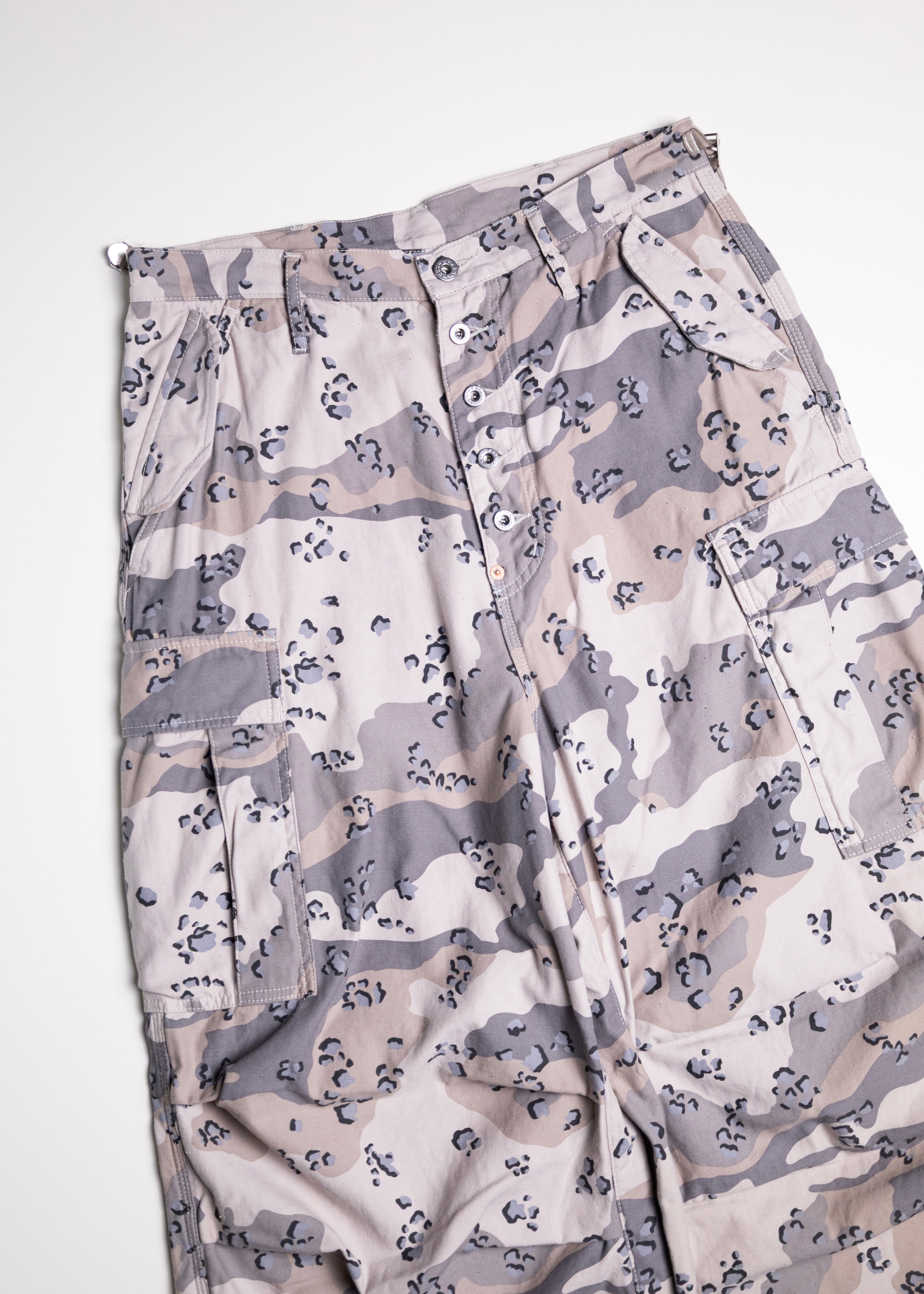 SUGARHILL（シュガーヒル）CHOCOCHIP CAMO CARGO PANTS – process