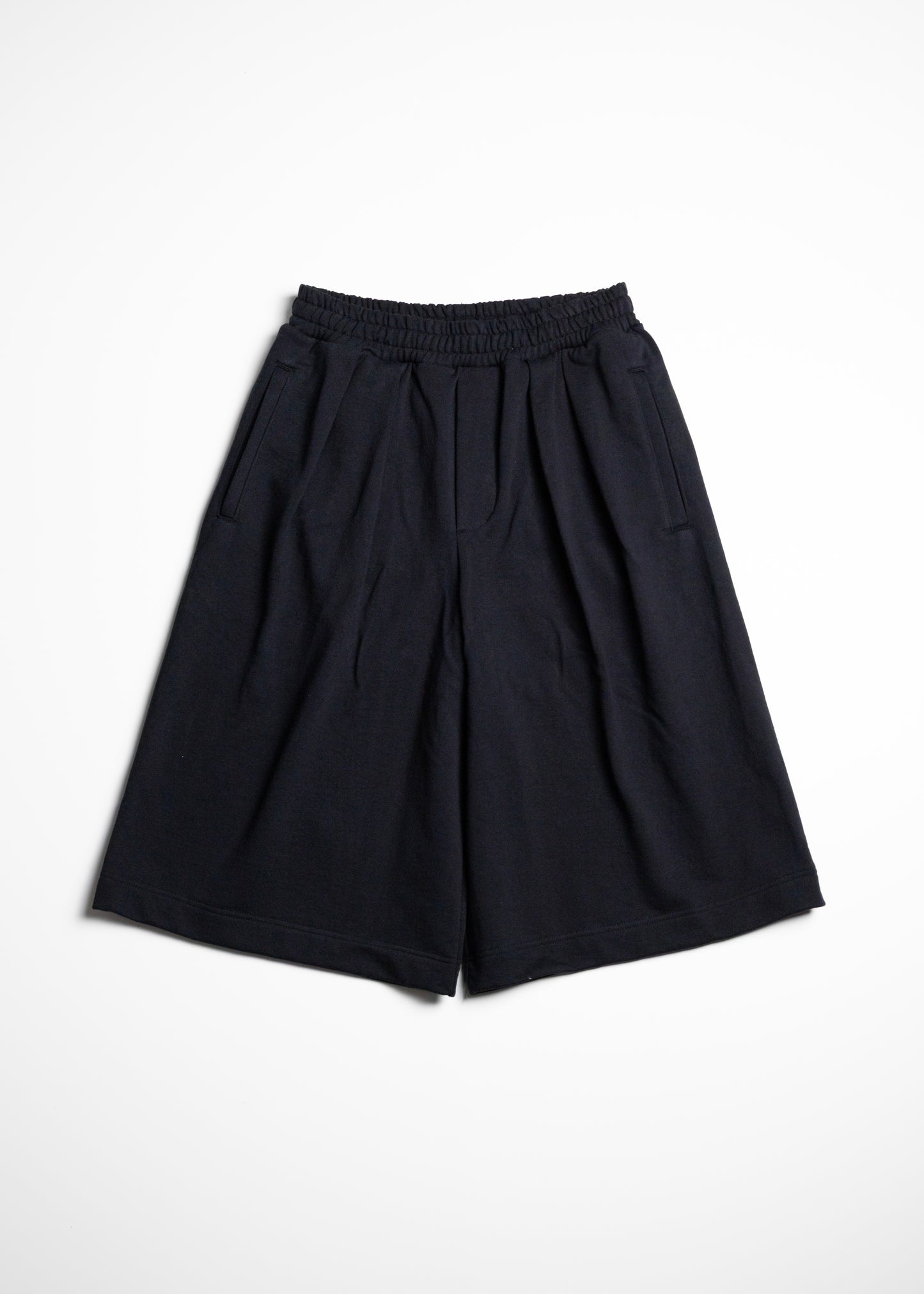 [ROTOL] Double Tuck Hakama Sweat Shorts