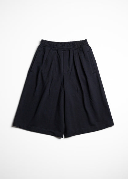 [ROTOL] Double Tuck Hakama Sweat Shorts