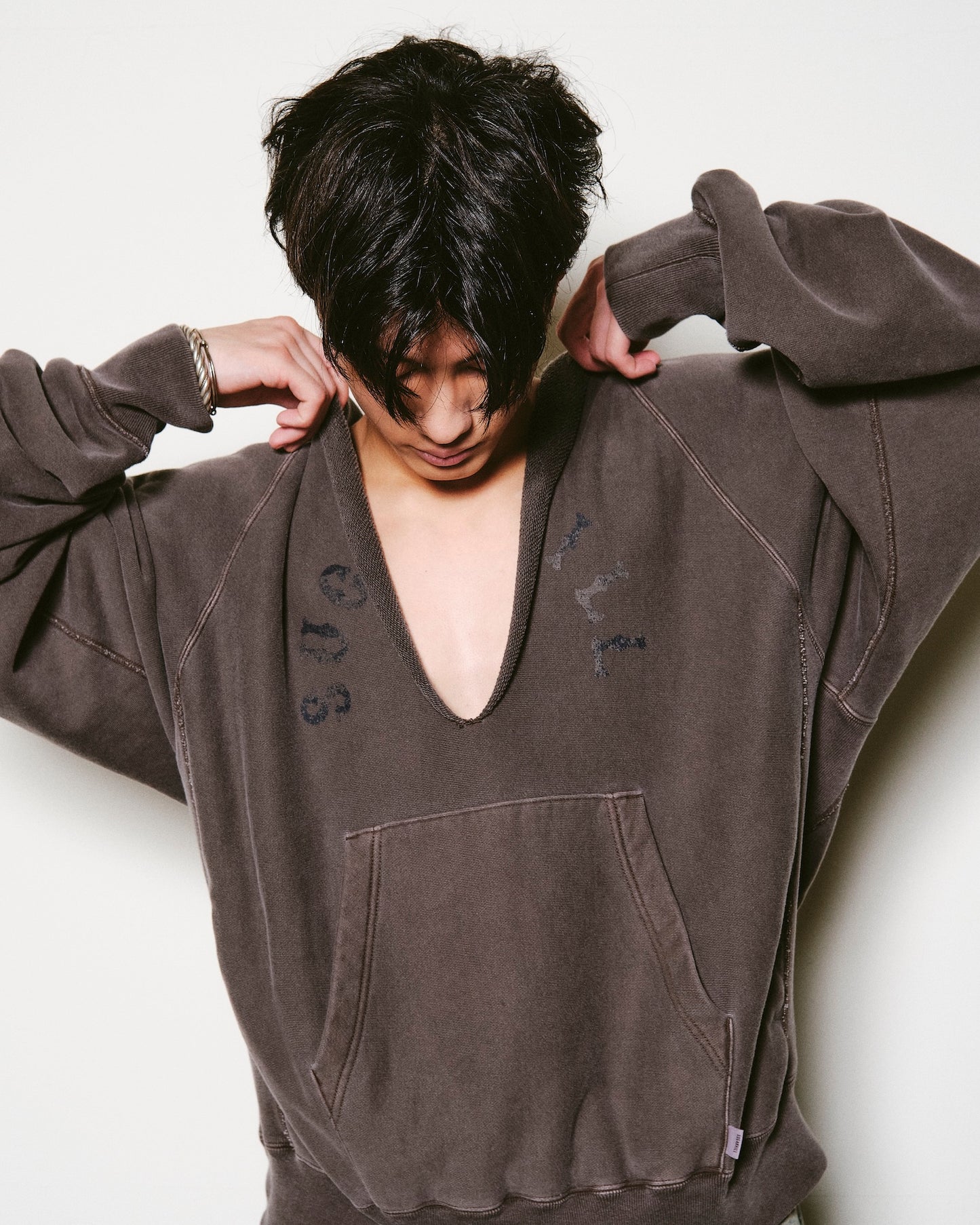 [SUGARHILL] RIPPED HOODIE