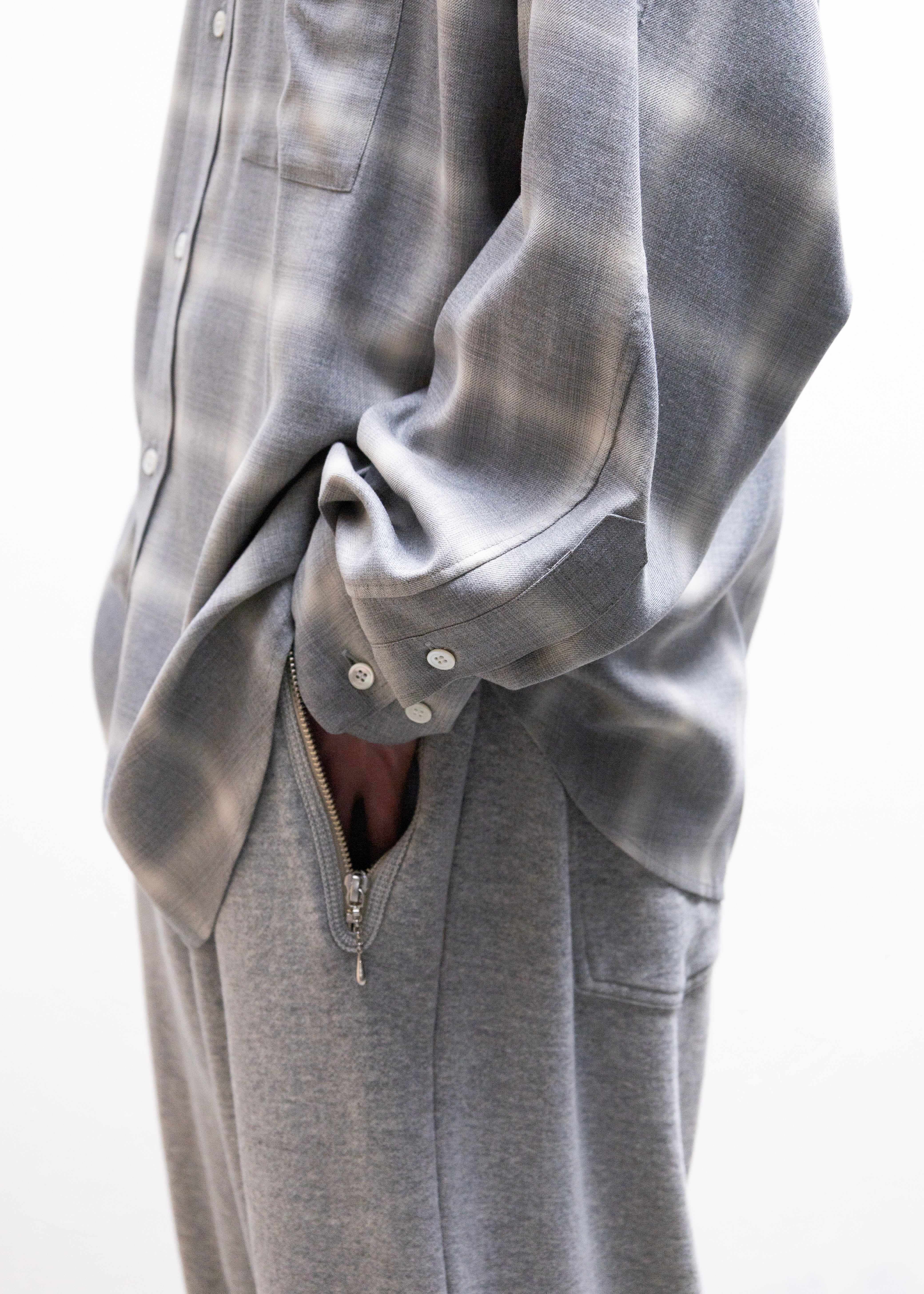 ROTOL（ロトル）Ombre Wide Shirt for process