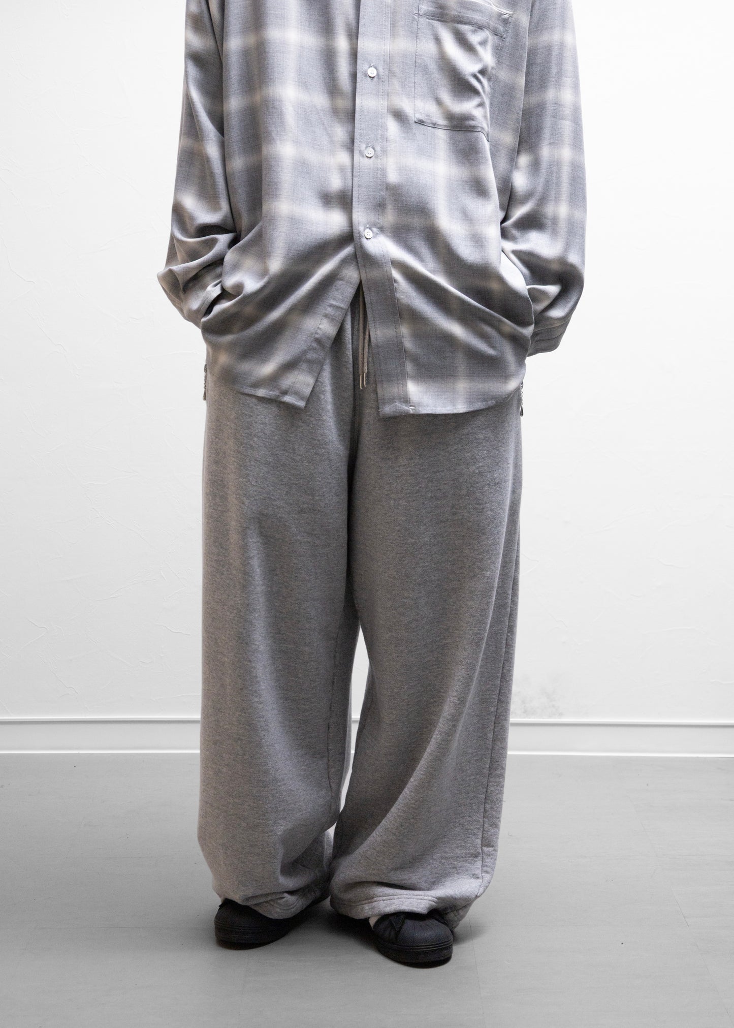 SUGARHILL SWEAT PANTS スウェットパンツ 正面 着用 175cm SIZE2