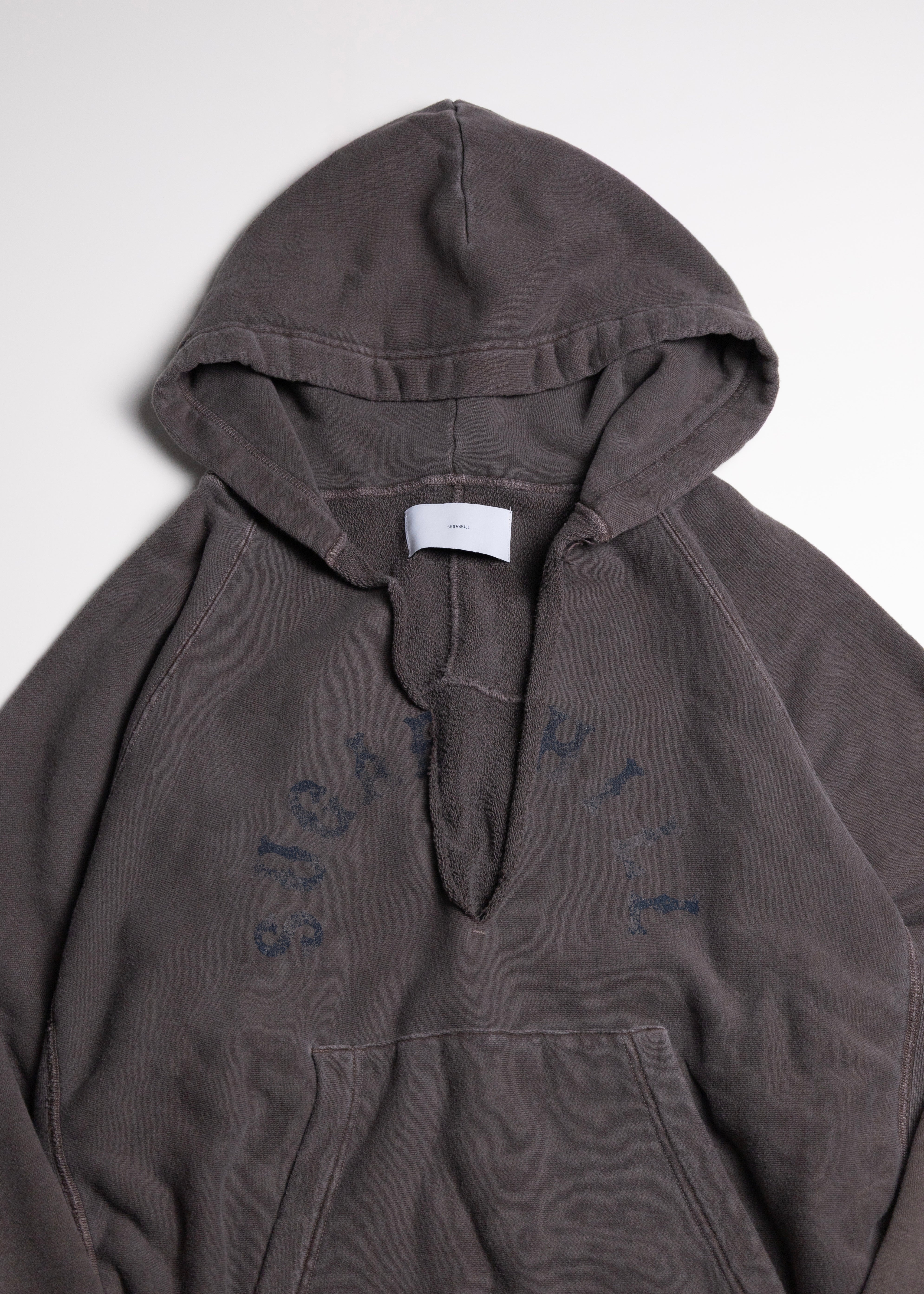SUGARHILL（シュガーヒル）RIPPED HOODIE – process