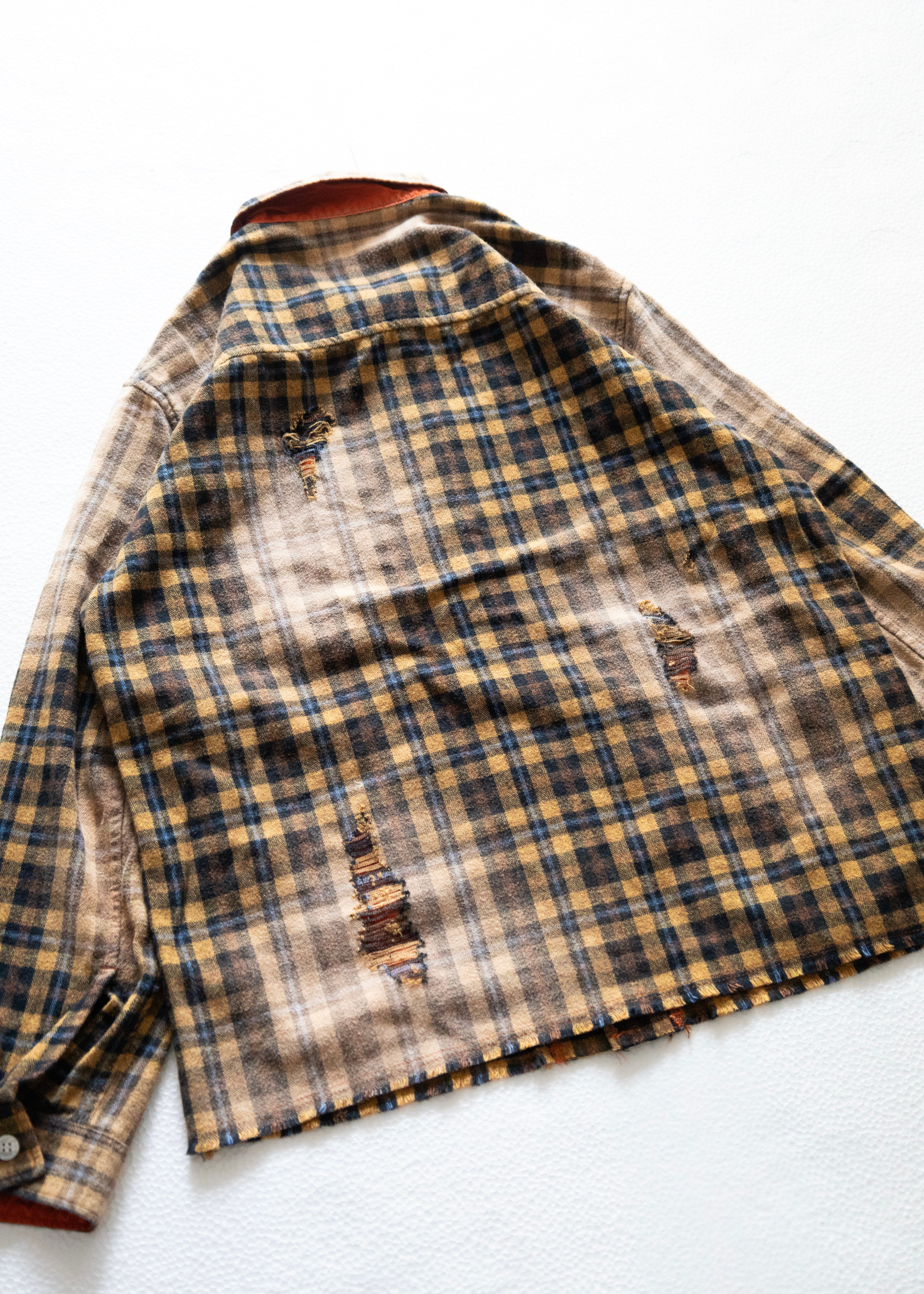 通販] KHOKI（コッキ）Vintage finished reversible shirt – process