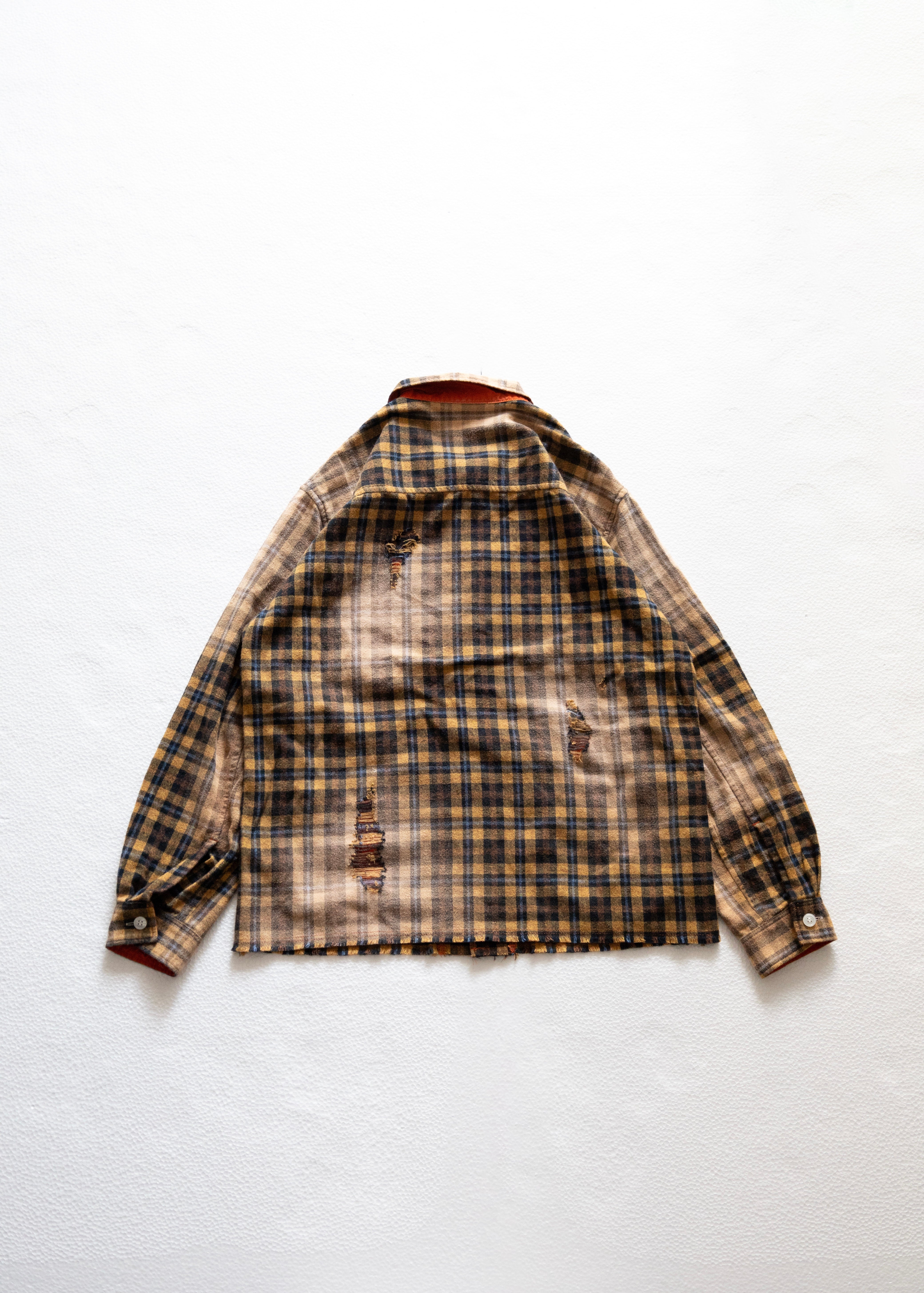 通販] KHOKI（コッキ）Vintage finished reversible shirt – process