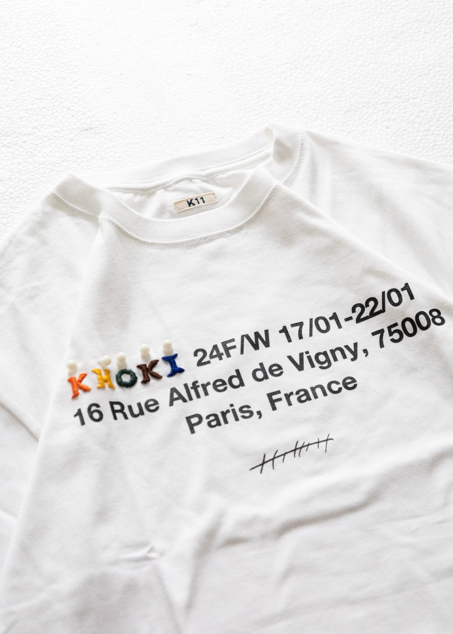 [KHOKI] STAFF T-shirt 24FW