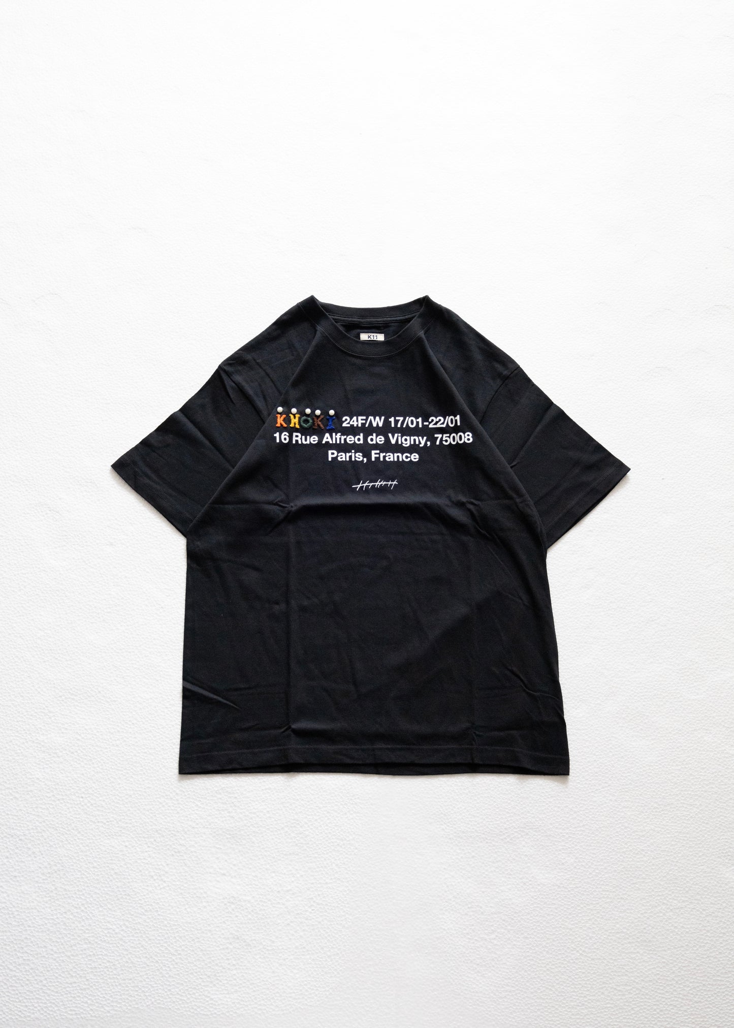 [KHOKI] STAFF T-shirt 24FW