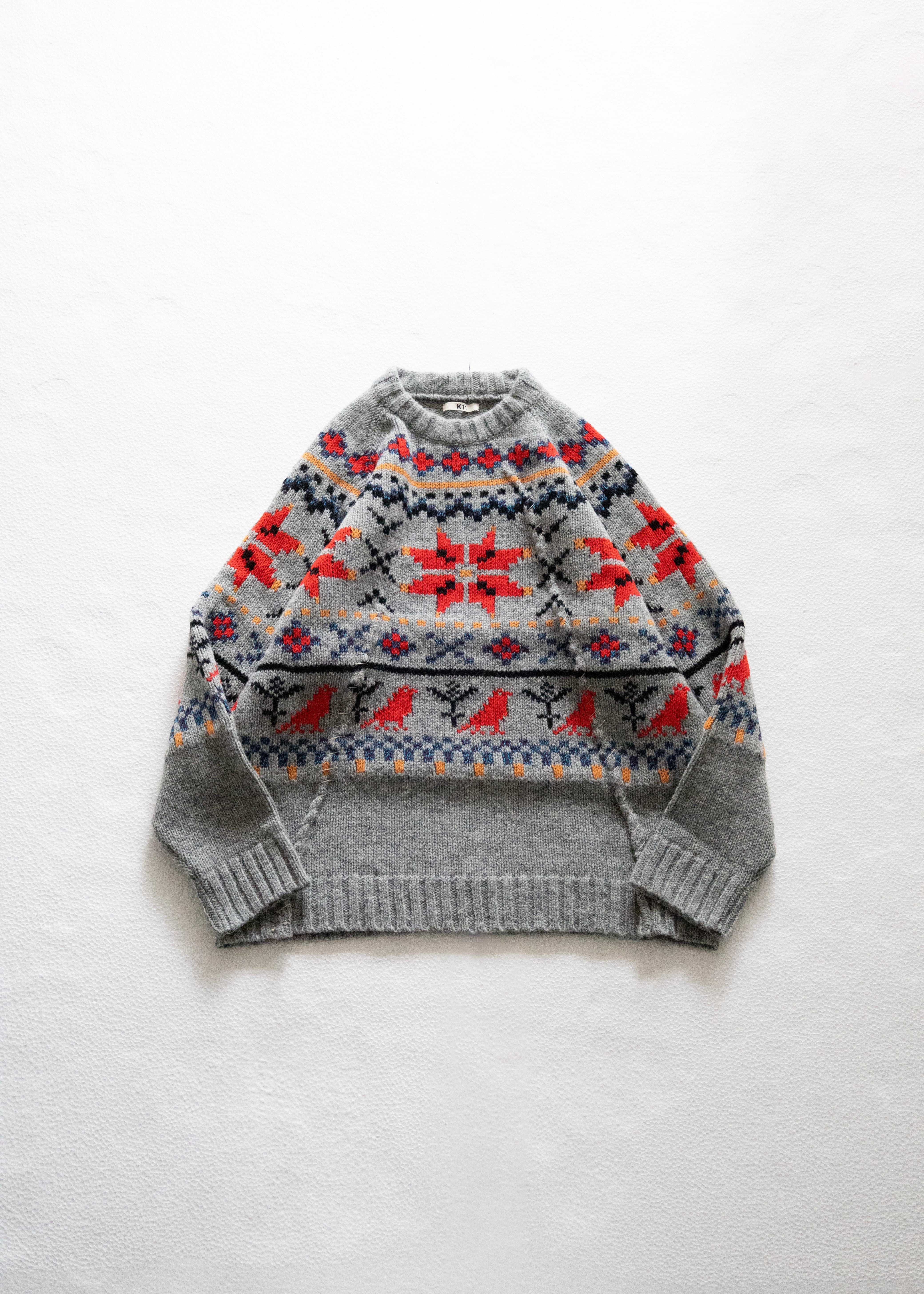 週末限定値下げ！　KHOKI コッキ　 24AW ノルディックセーター サイズ1 IMG_6522.jpg?v=1721556588&