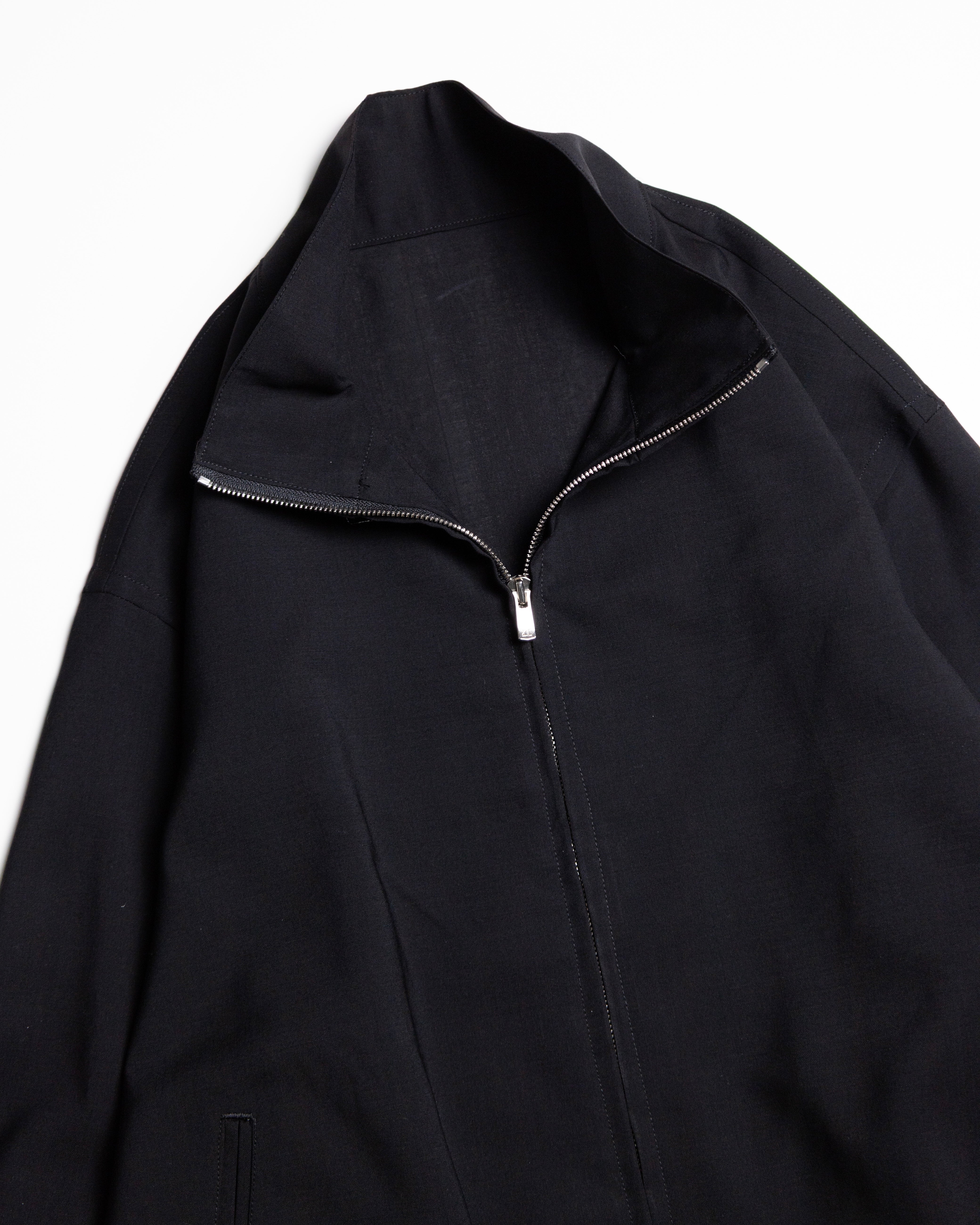 BISOWN（ビソウン）Super120's WO ZIPUP BLOUSON – process