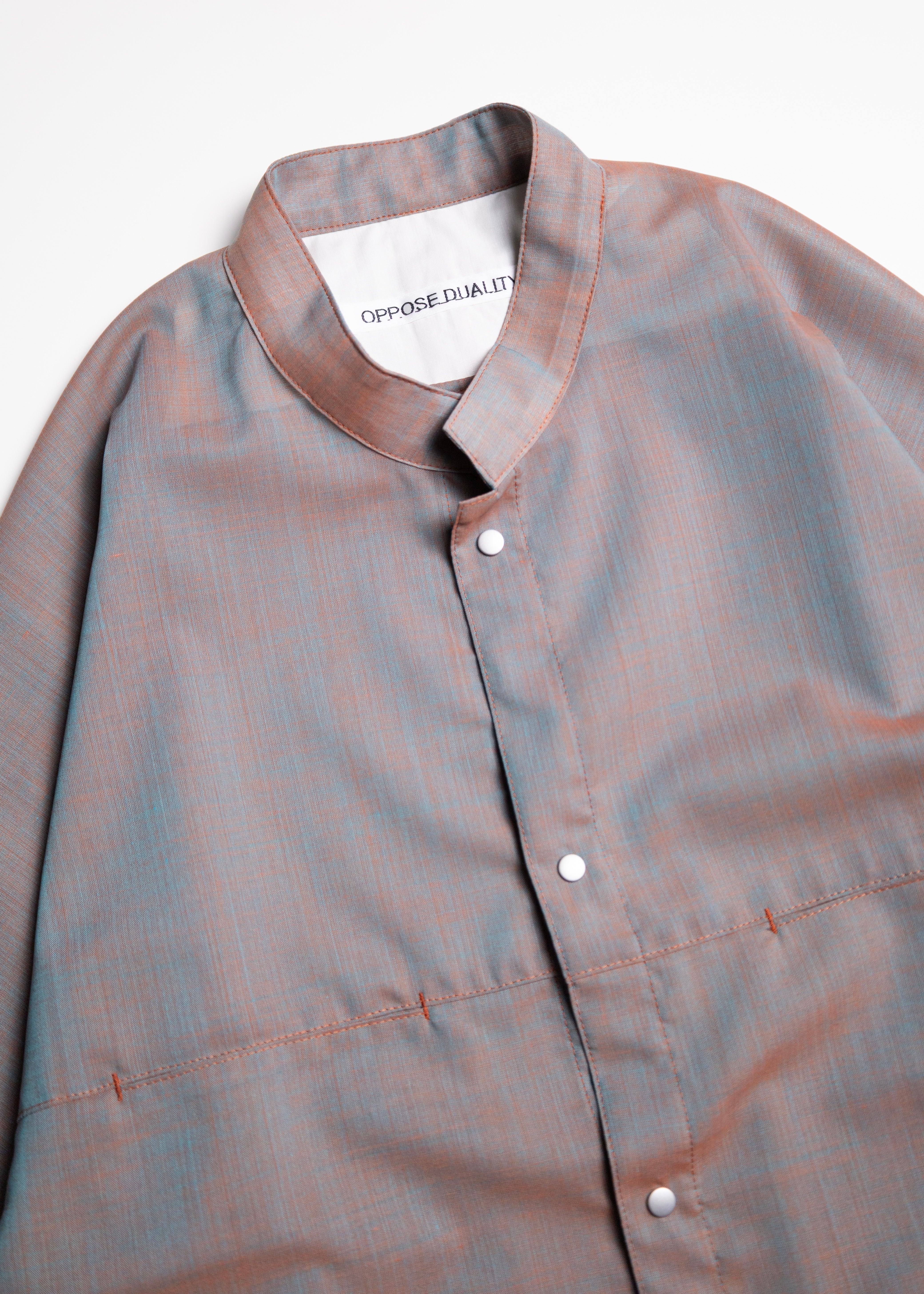 OPPOSE DUALITY(オポーズデュアリティー)Chambray Mackinaw Shirts OPPOSE DUALITY(オポーズデュアリティー)Chambray Mackinaw Shirts