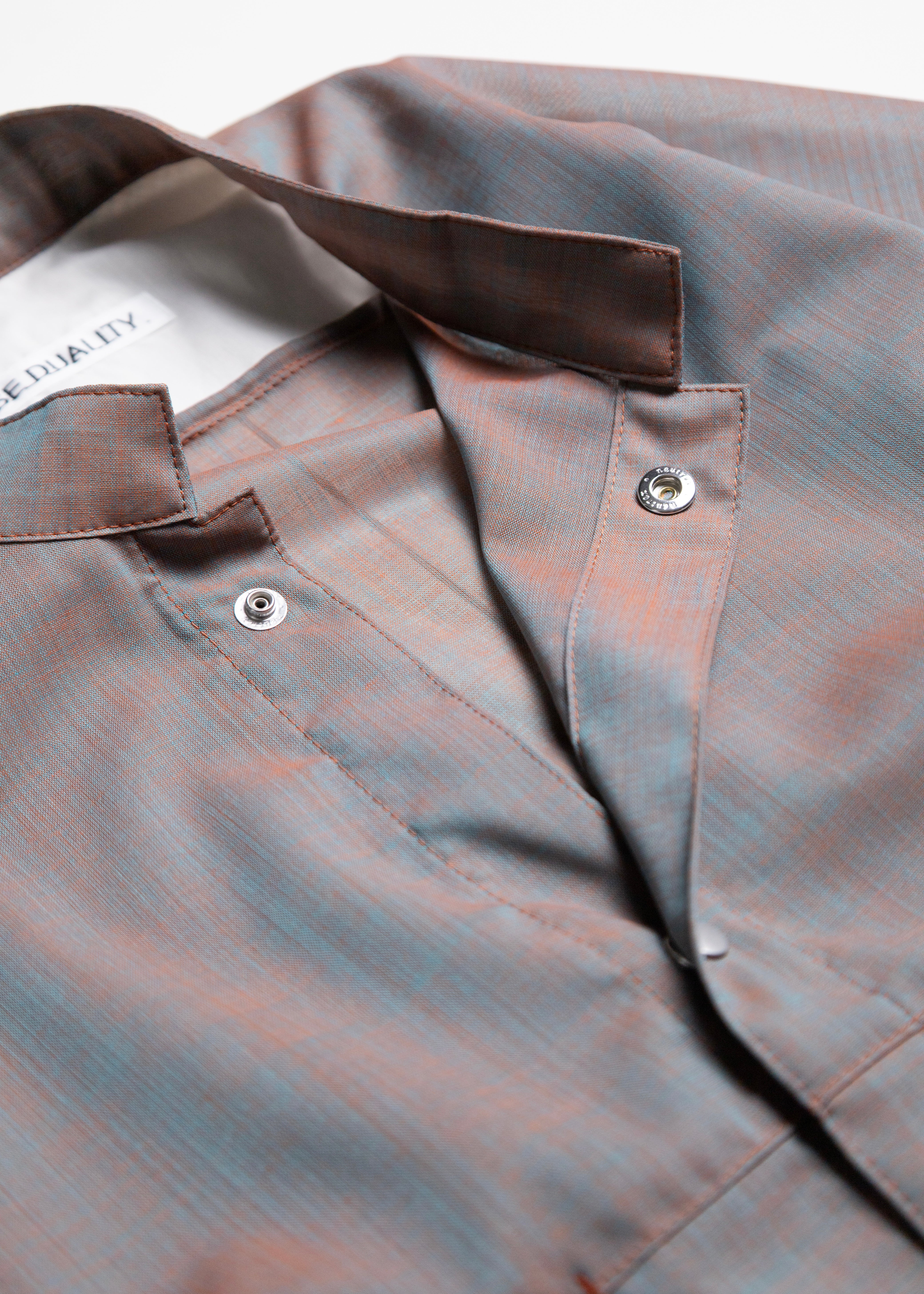 OPPOSE DUALITY（オポーズデュアリティー）Chambray Mackinaw Shirts