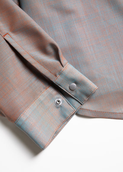 [OPPOSE DUALITY] Chambray Mackinaw Shirts