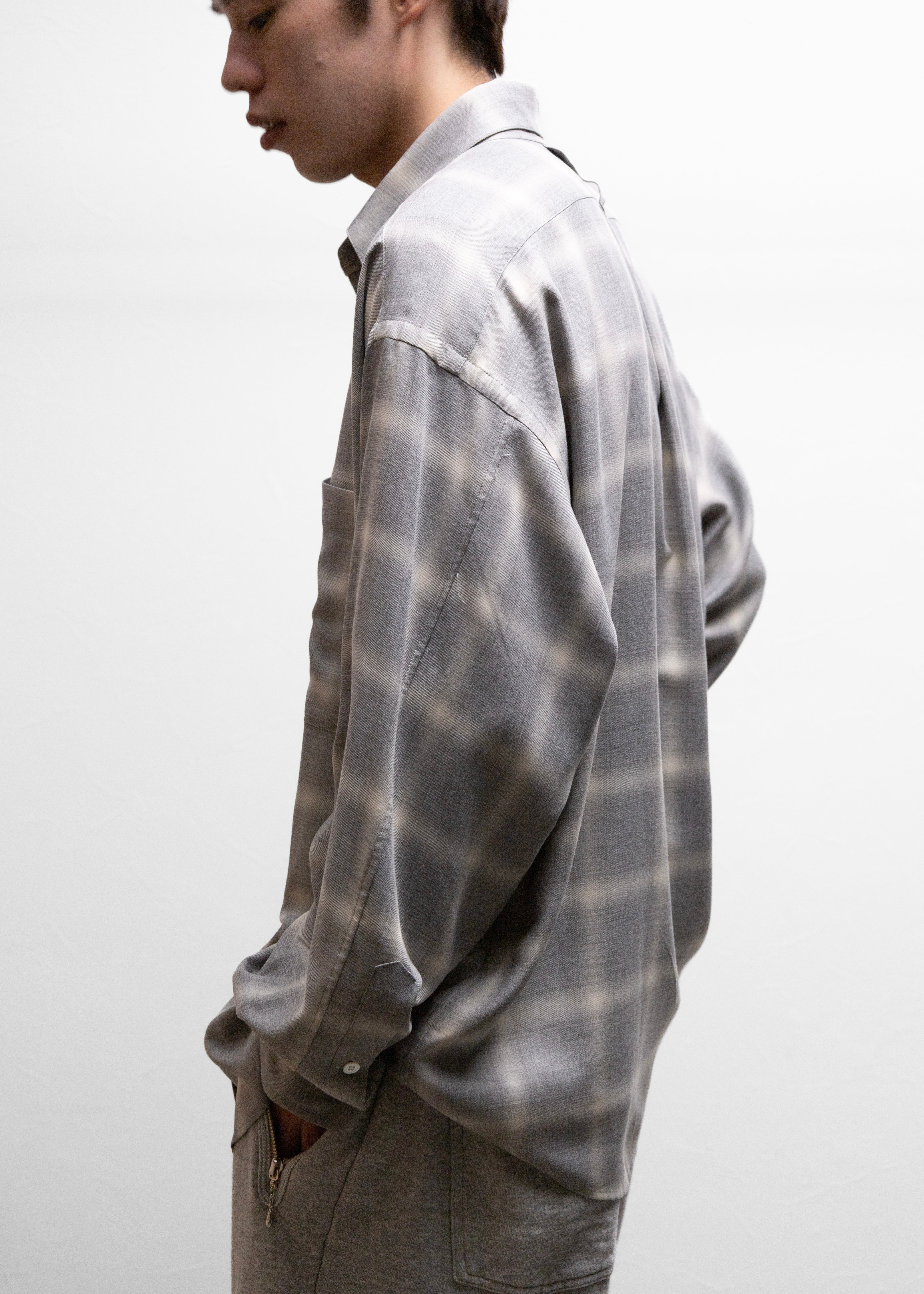ROTOL（ロトル）Ombre Wide Shirt for process