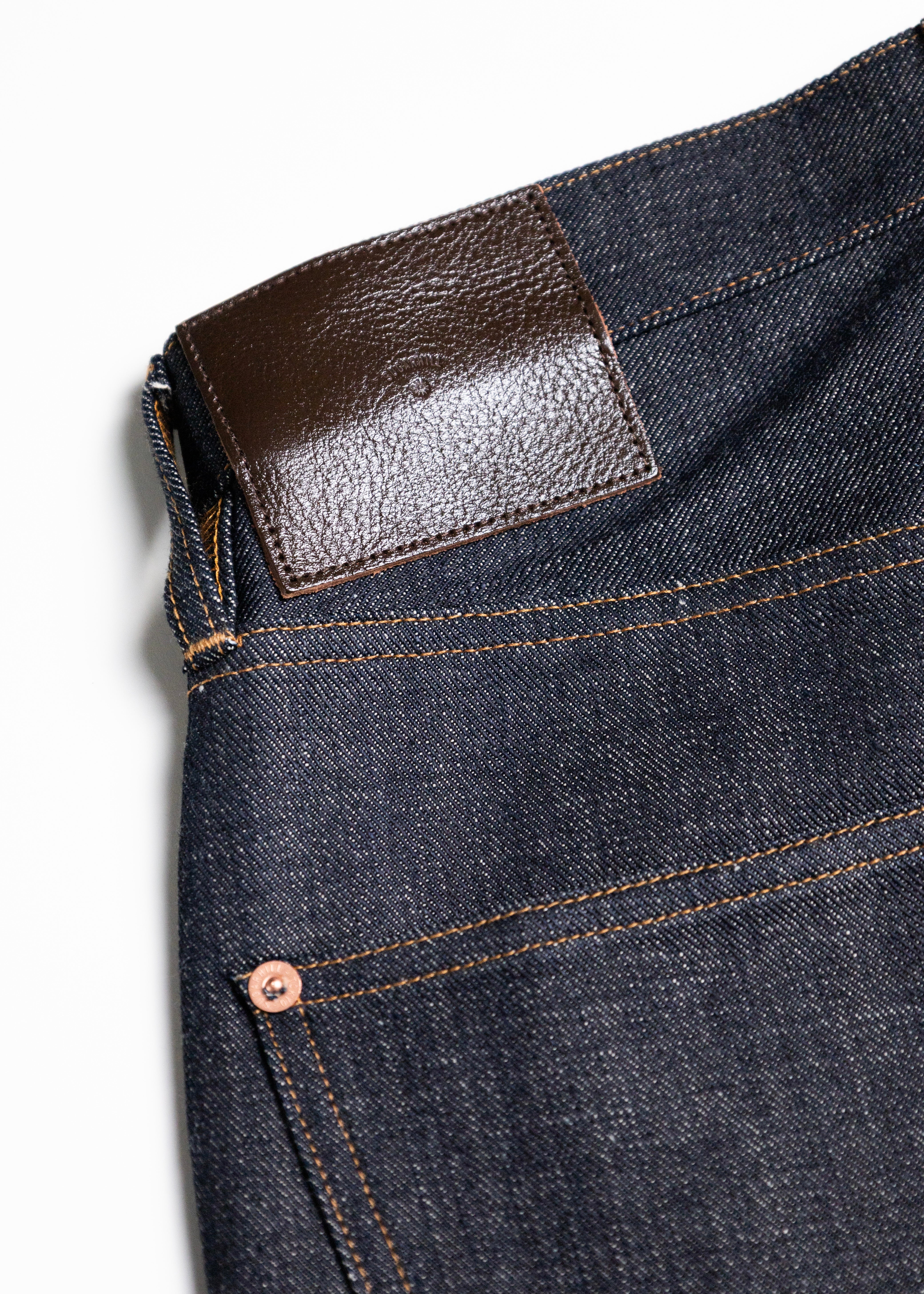 SUGARHILL（シュガーヒル）MODERN DENIM TROUSERS WIDE CUT – process