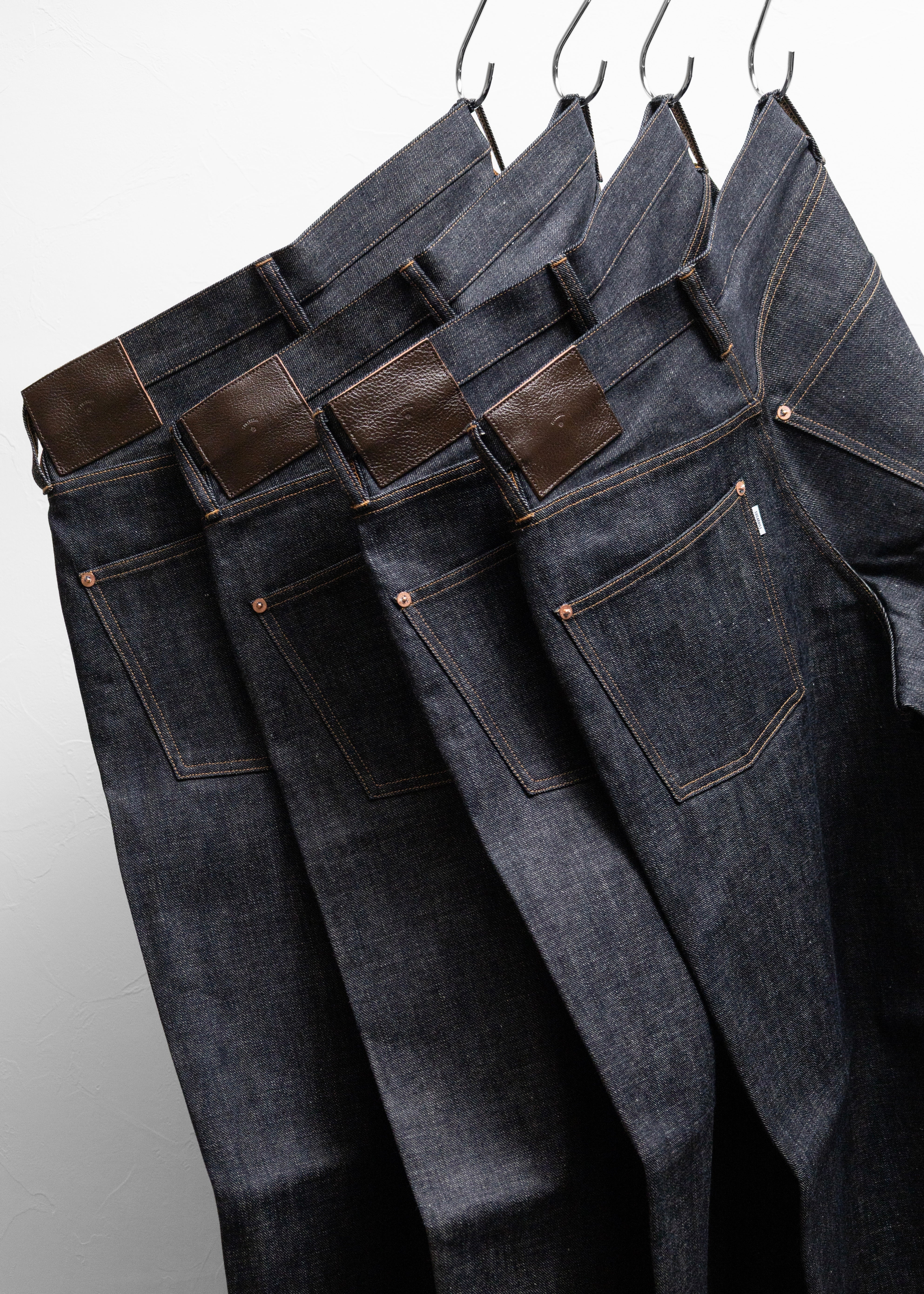 SUGARHILL（シュガーヒル）MODERN DENIM TROUSERS WIDE CUT – process