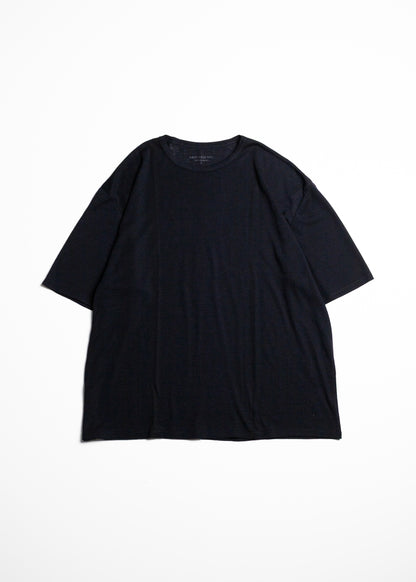 KANEMASA PHIL. 18G Wool Pack Tee Tシャツ ウール 正面
