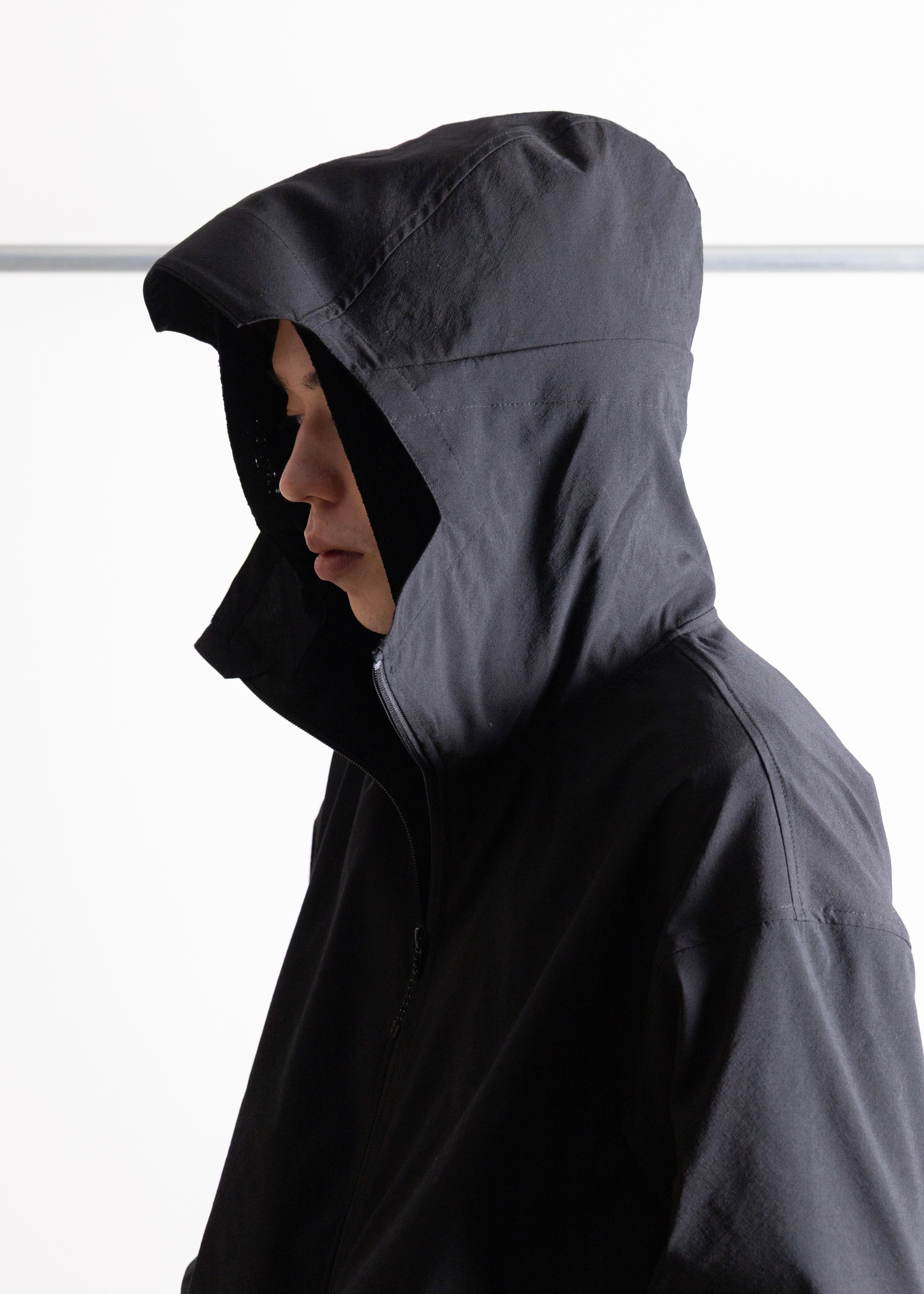 PASTOR NOVA（パストルノヴァ）DUAL-LAYER HOODED JACKET – process