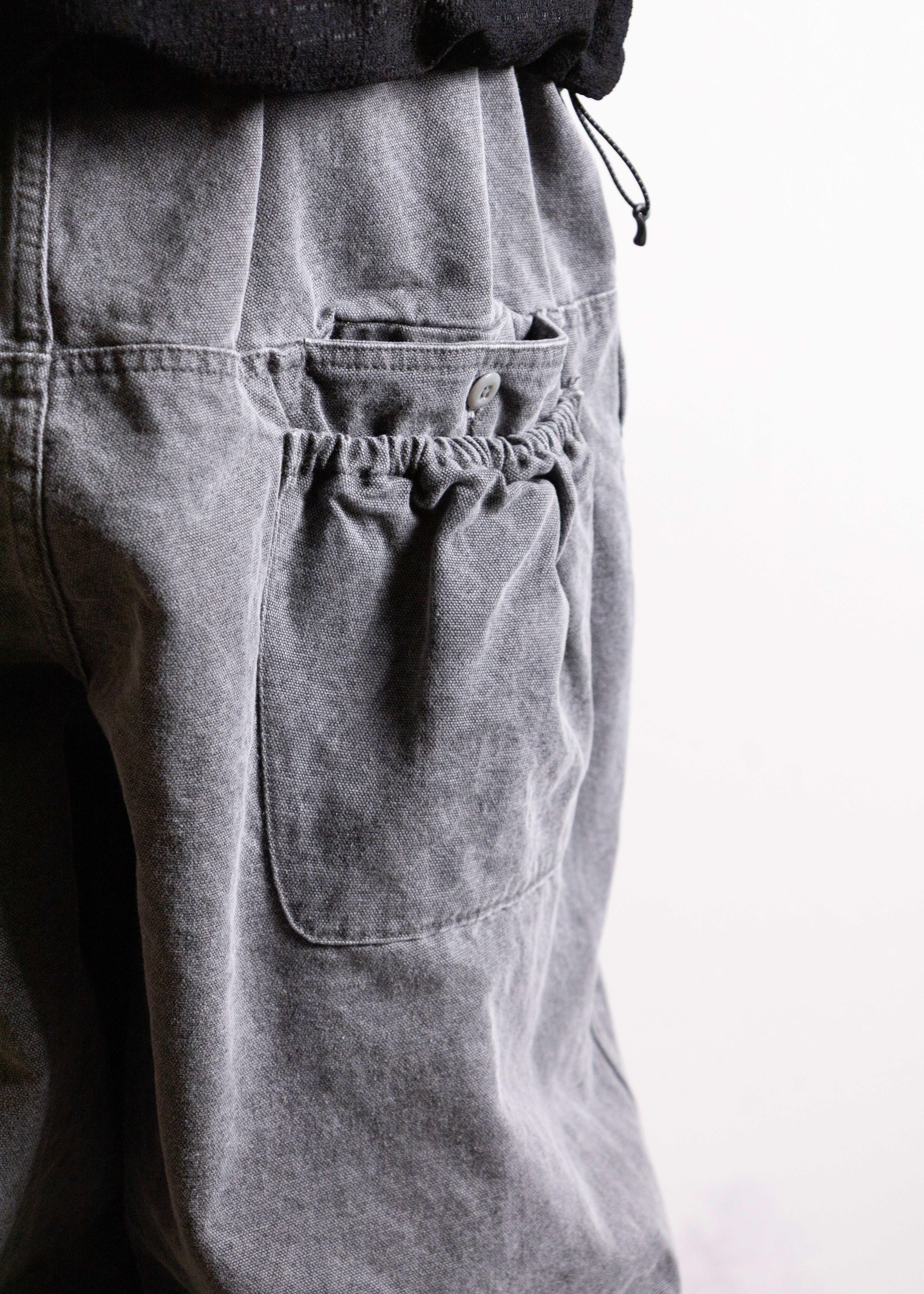 refomed（リフォメッド）FRESH MAN DUCK WIDE PANTS – process