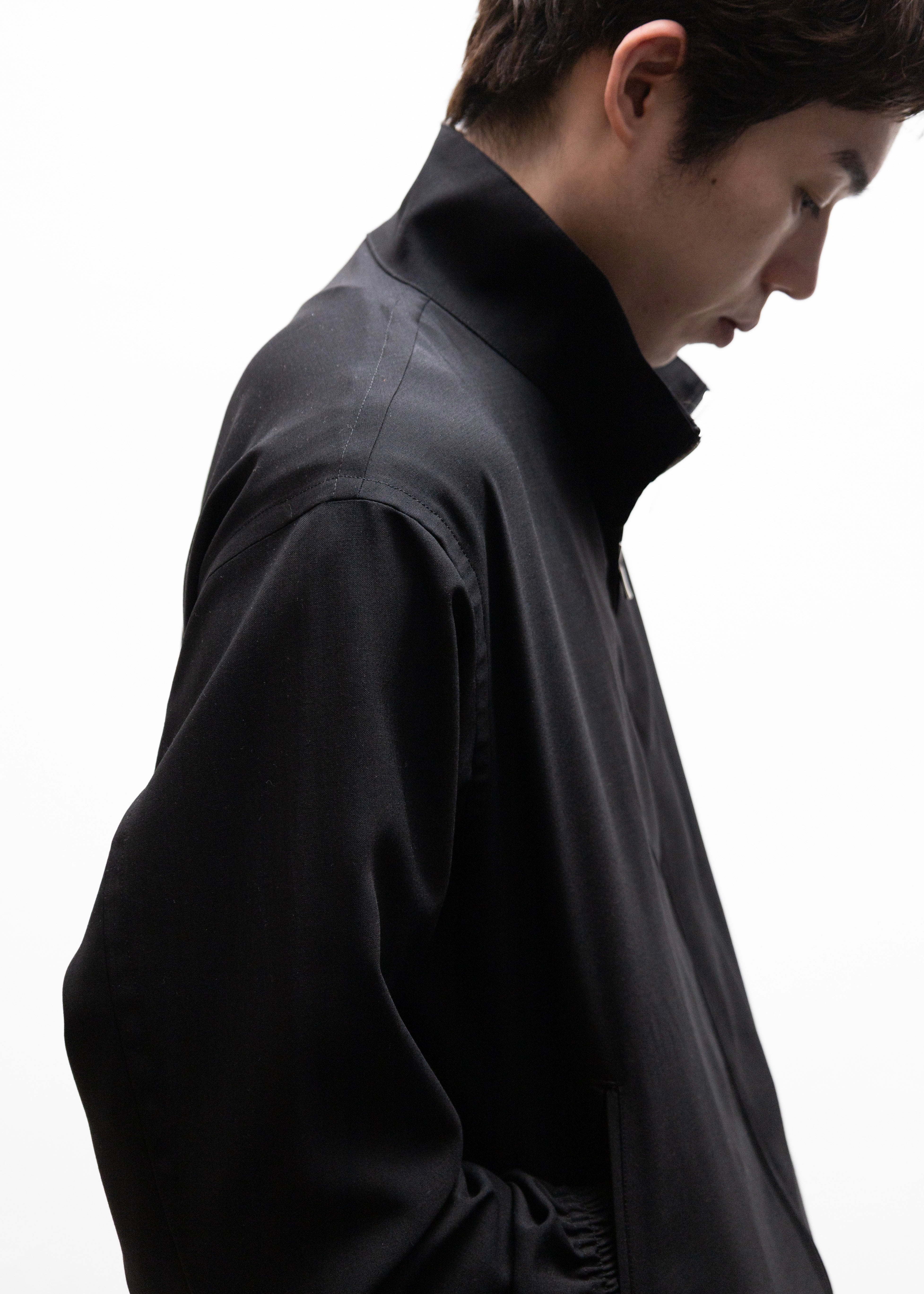 BISOWN（ビソウン）Super120's WO ZIPUP BLOUSON – process
