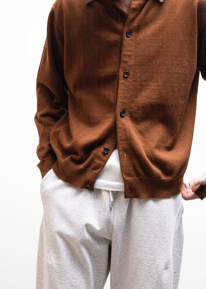 [ROTOL] Cashmere Blend Knit Shirt