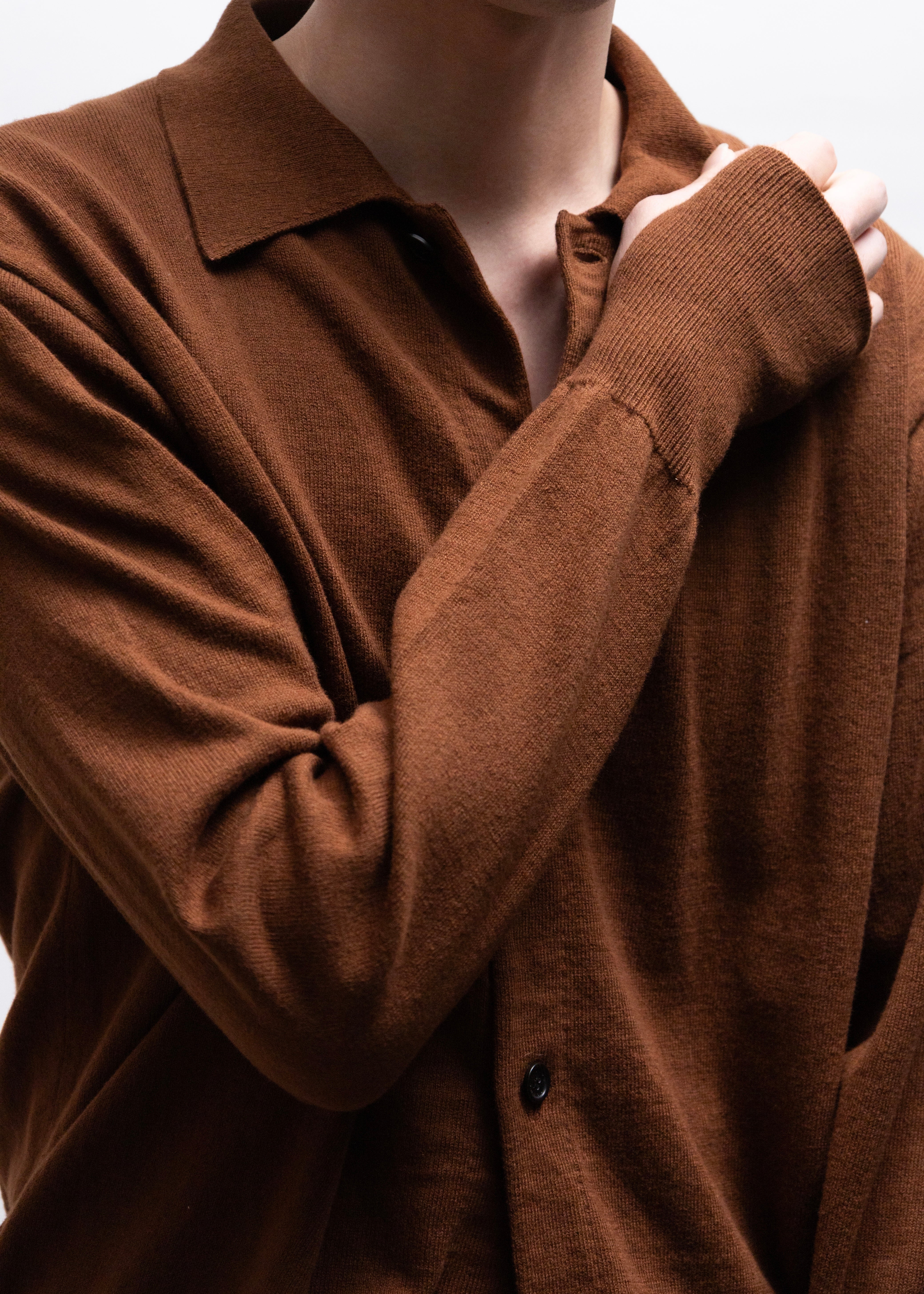 ROTOL（ロトル）Cashmere Blend Knit Shirt – process