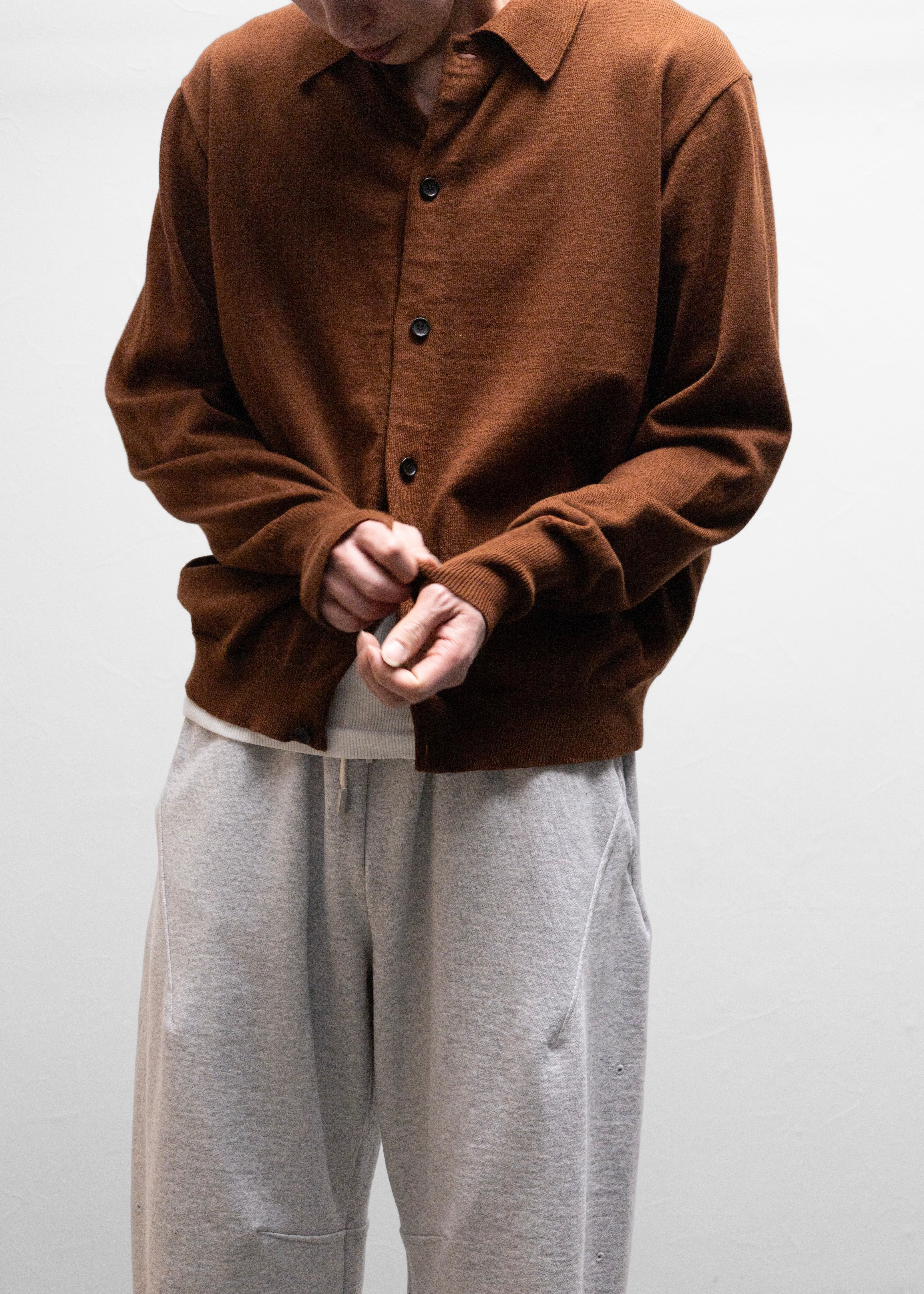 ROTOL（ロトル）Cashmere Blend Knit Shirt – process