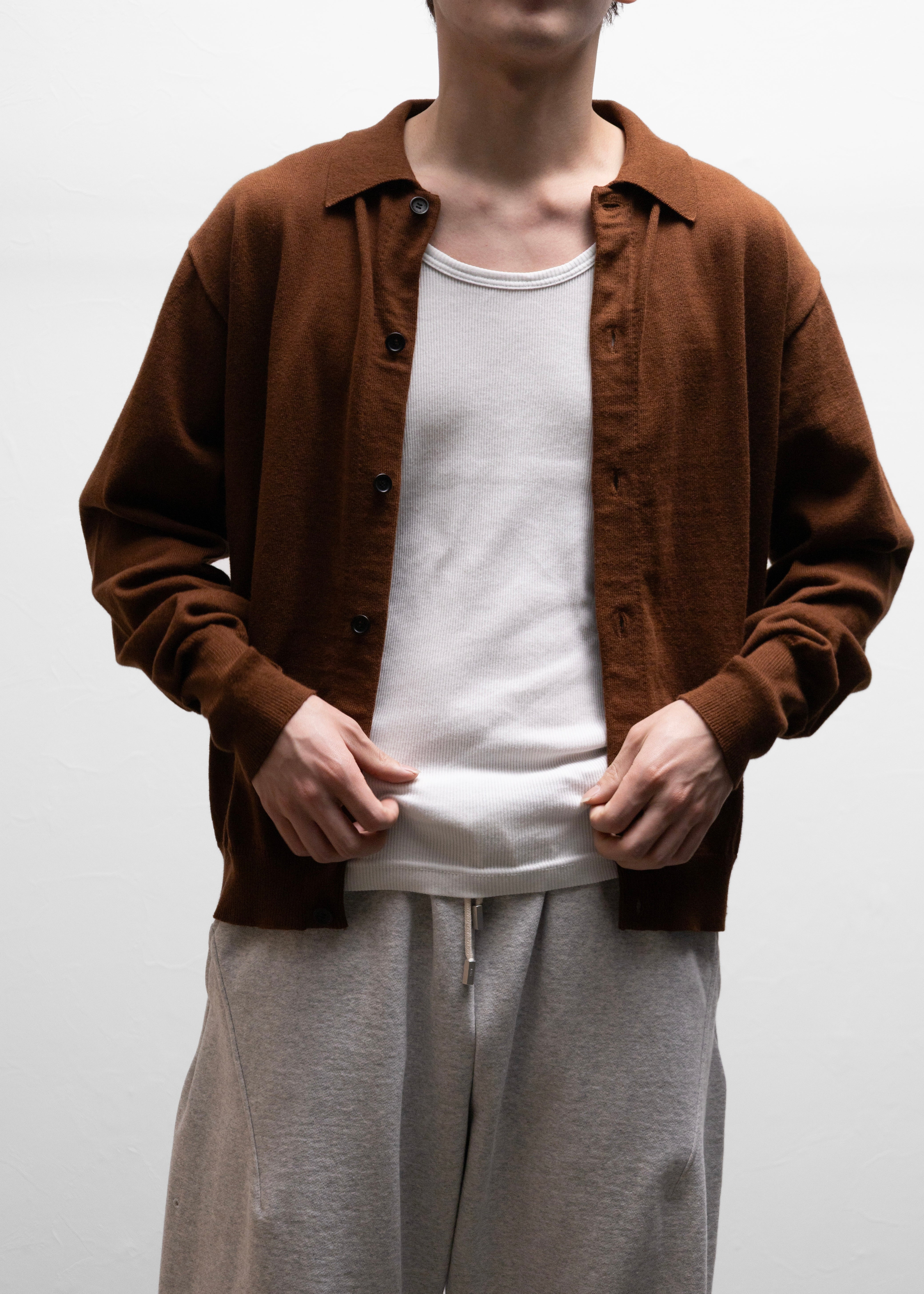 rotol ニット ROTOL（ロトル）Cashmere Blend Knit Shirt – process