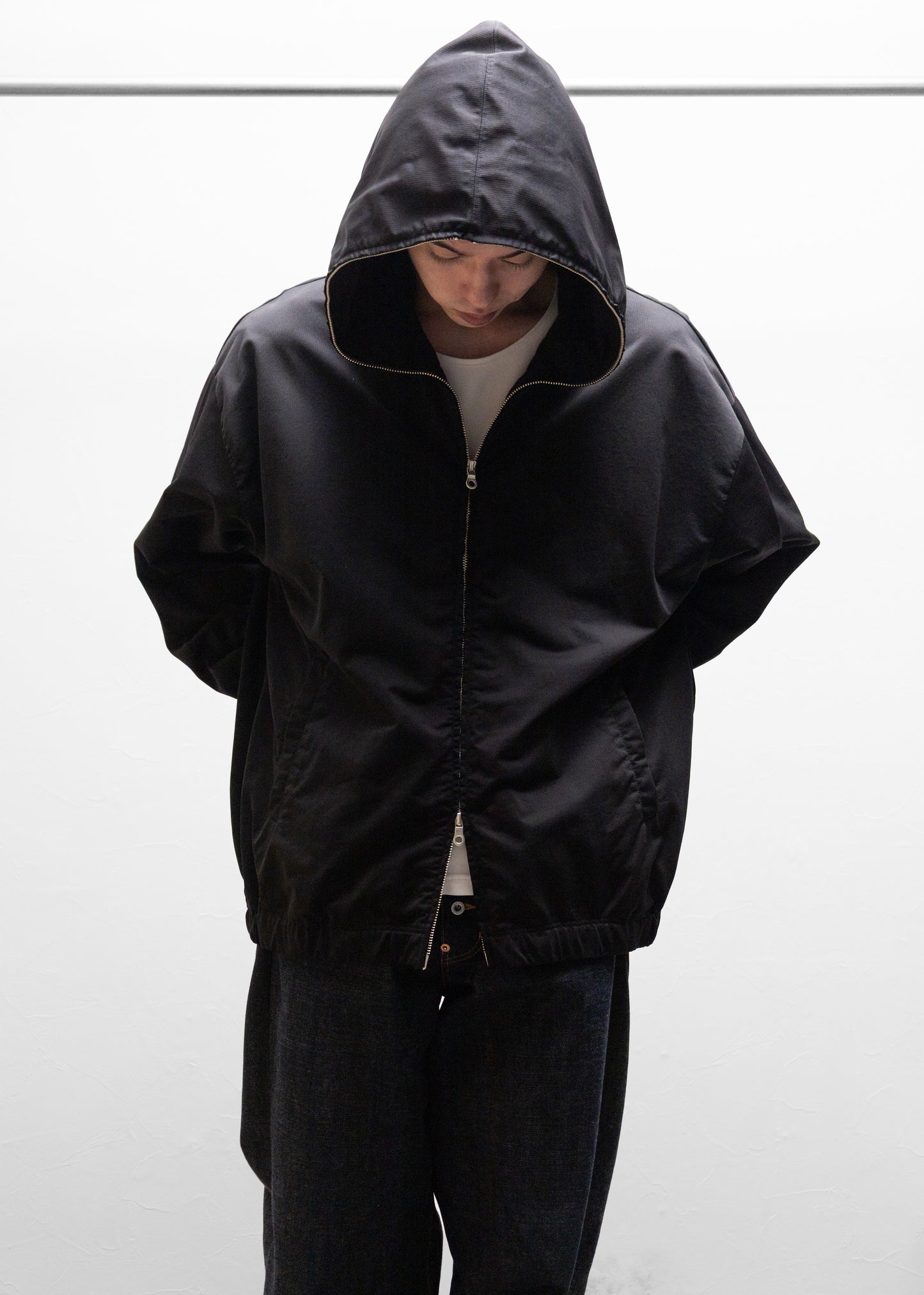 [KANEMASA PHIL.] 36G Nylon Hoodie
