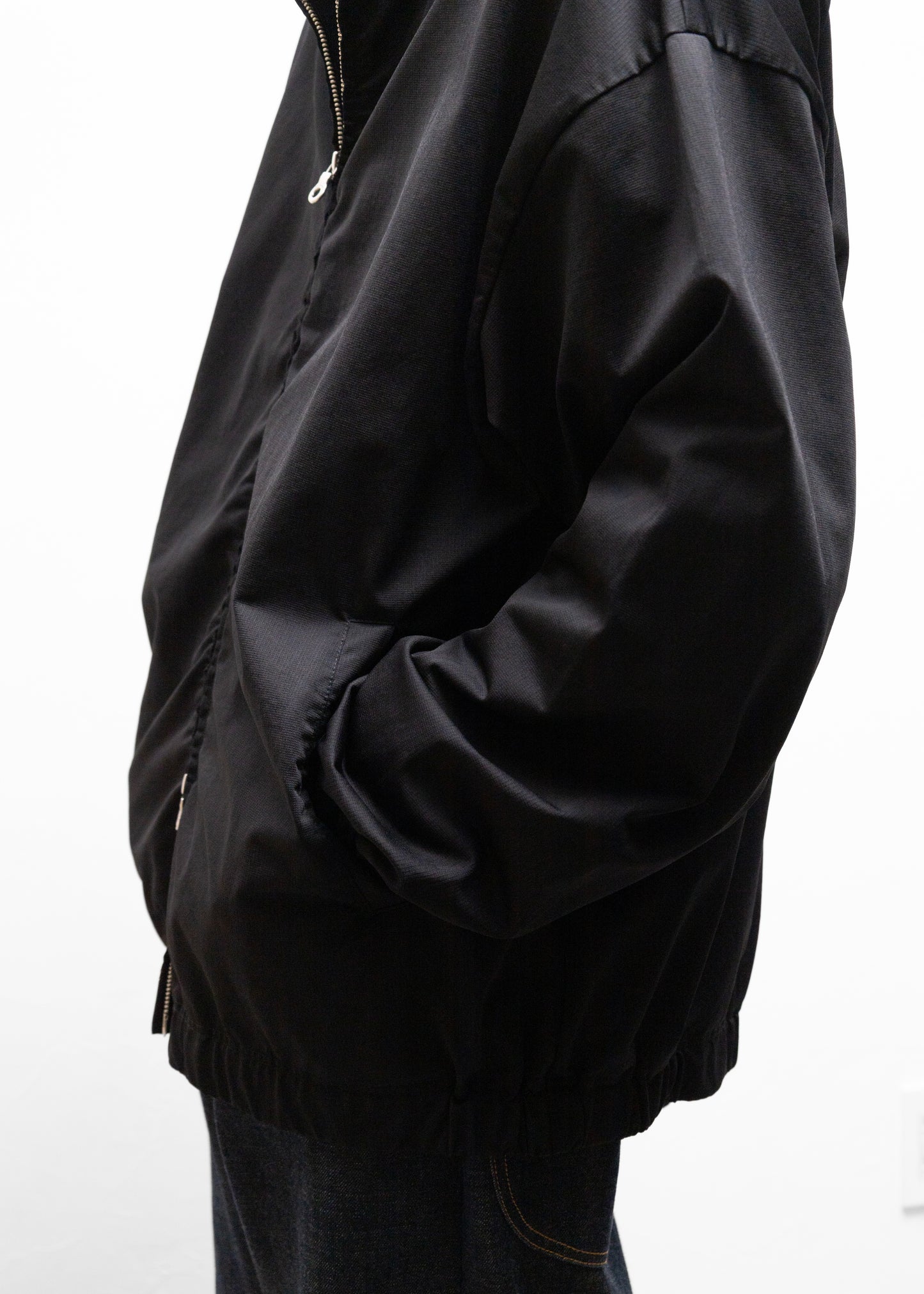[KANEMASA PHIL.] 36G Nylon Hoodie