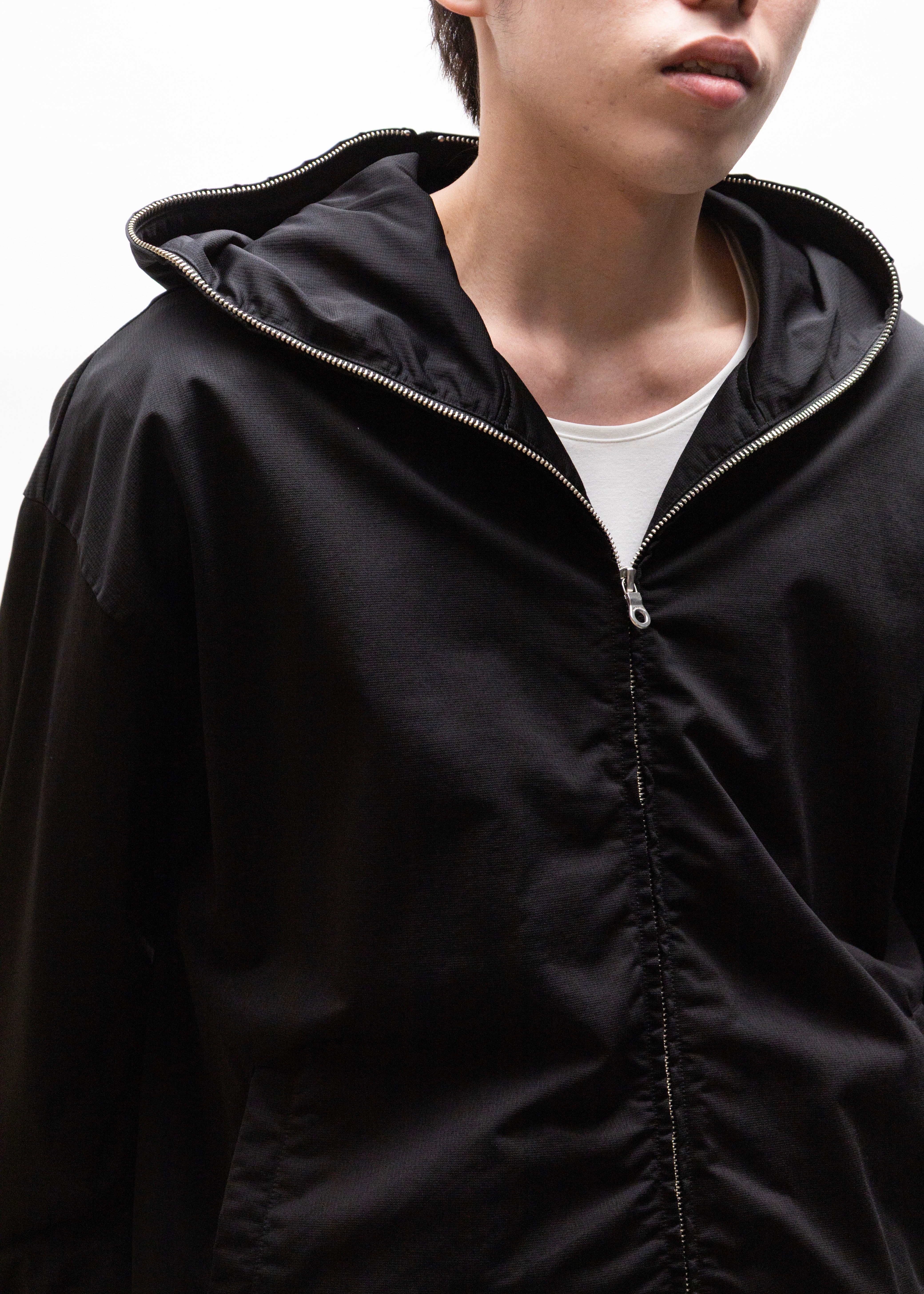 KANEMASA PHIL.（カネマサフィル） 36G Nylon Hoodie – process