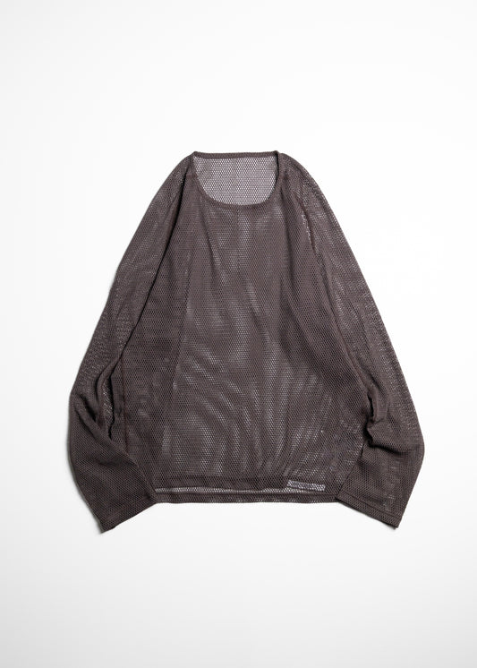 [OPPOSE DUALITY] Long Sleeve T-Shirts Mesh