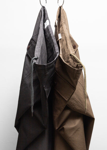 [BISOWN] COTTON LINEN M43 TROUSERS