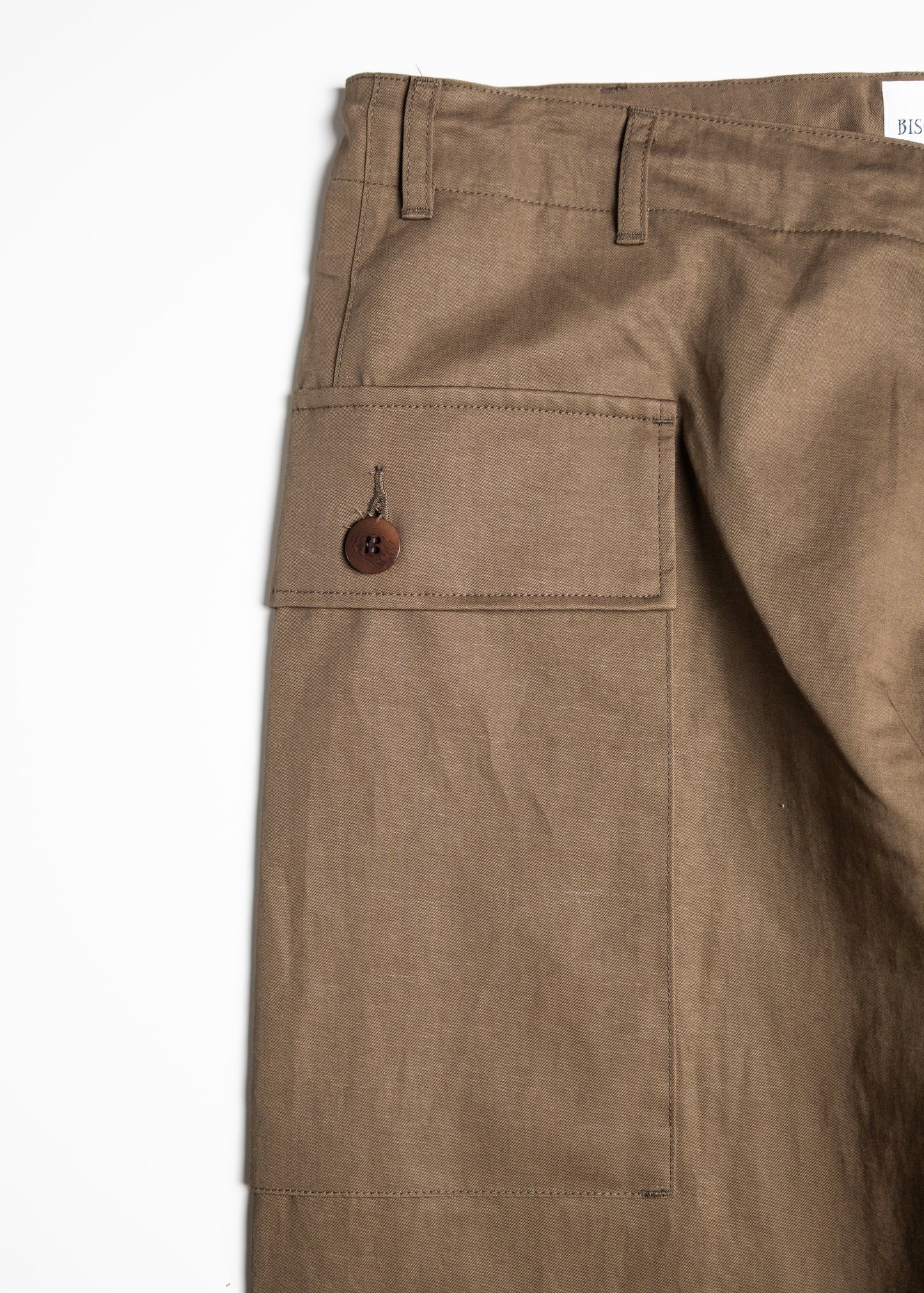 [BISOWN] COTTON LINEN M43 TROUSERS
