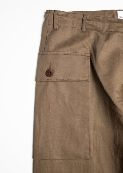 [BISOWN] COTTON LINEN M43 TROUSERS
