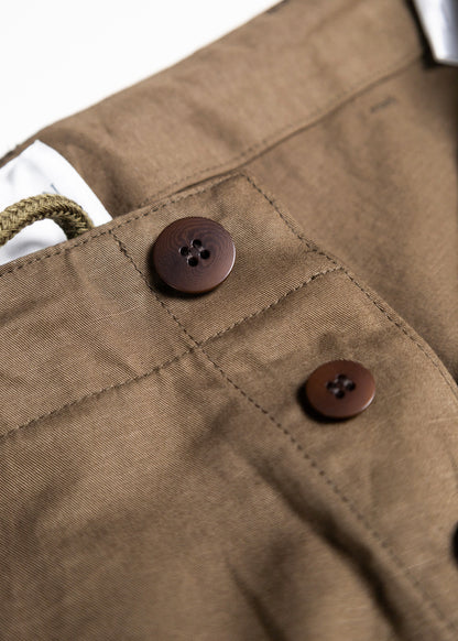 [BISOWN] COTTON LINEN M43 TROUSERS