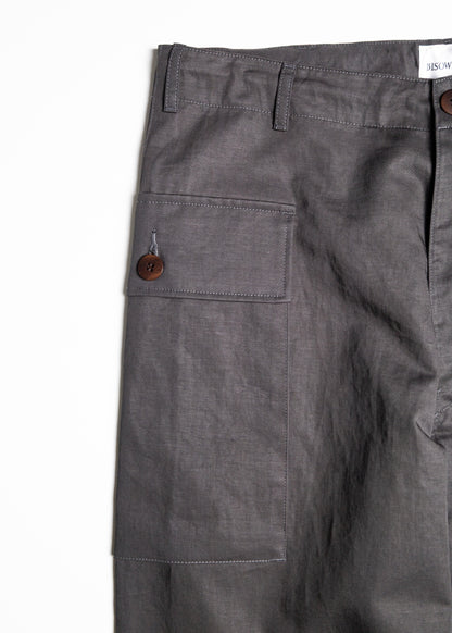 [BISOWN] COTTON LINEN M43 TROUSERS