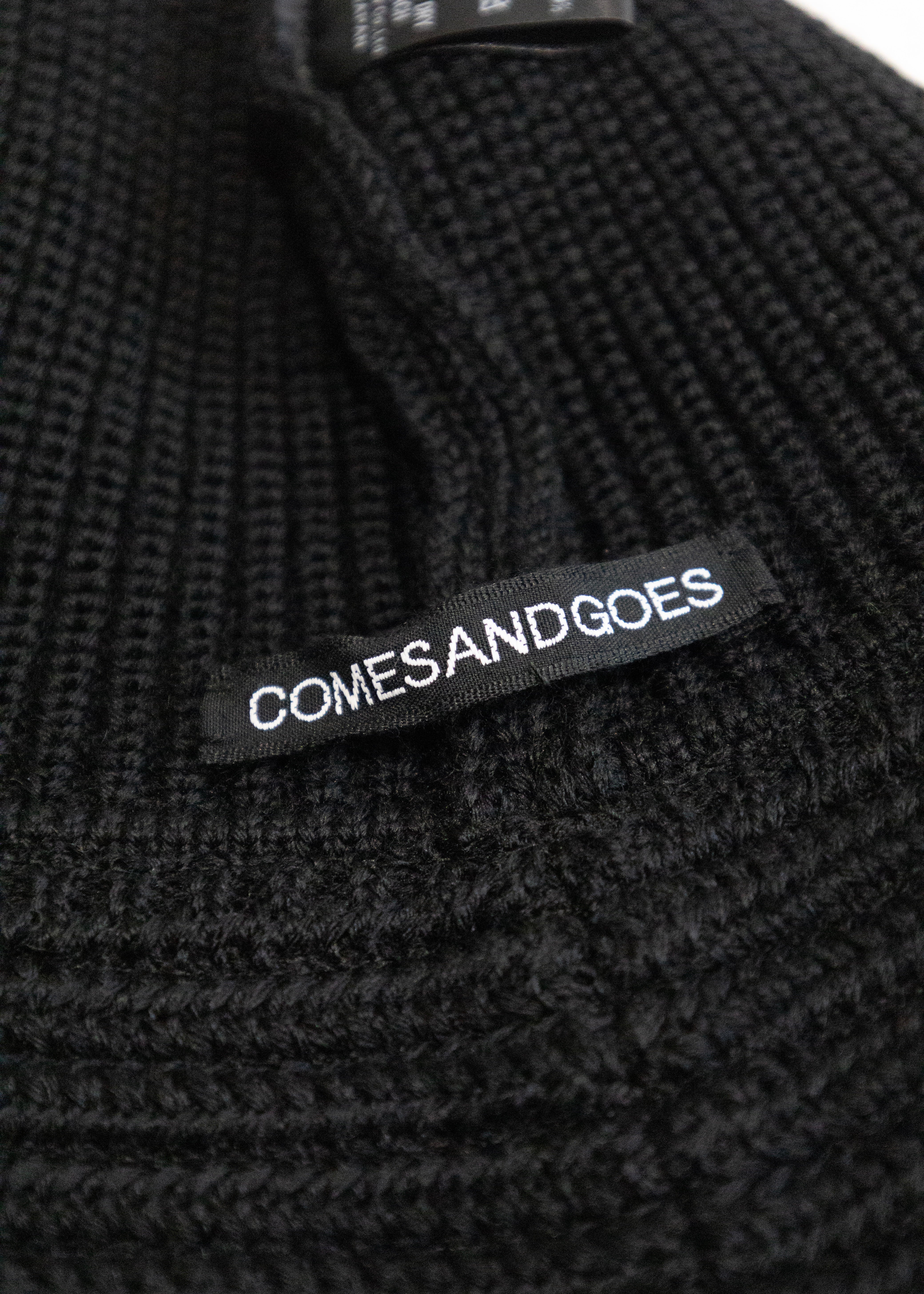 帽子 COMESANDGOES/WOOL KNIT BALLOON HAT COMESANDGOES & KNOCK OUT/ wool knit balloon hat - exclusive