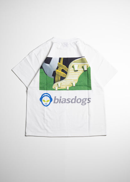 BIAS DOGS NAPPY Tシャツ ホワイト 背面