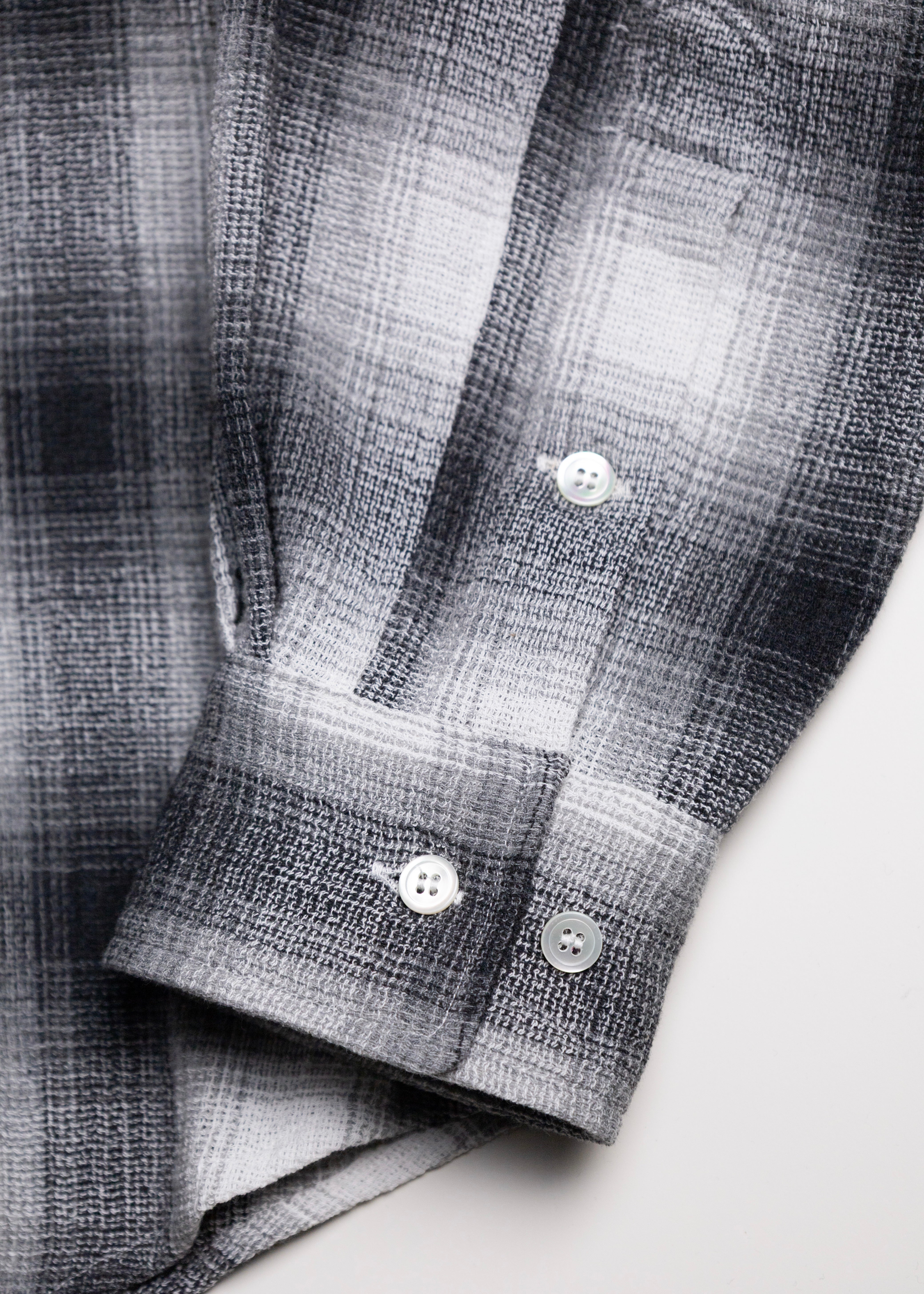 ROTOL（ロトル）Dry Ombre Wide Shirt – process