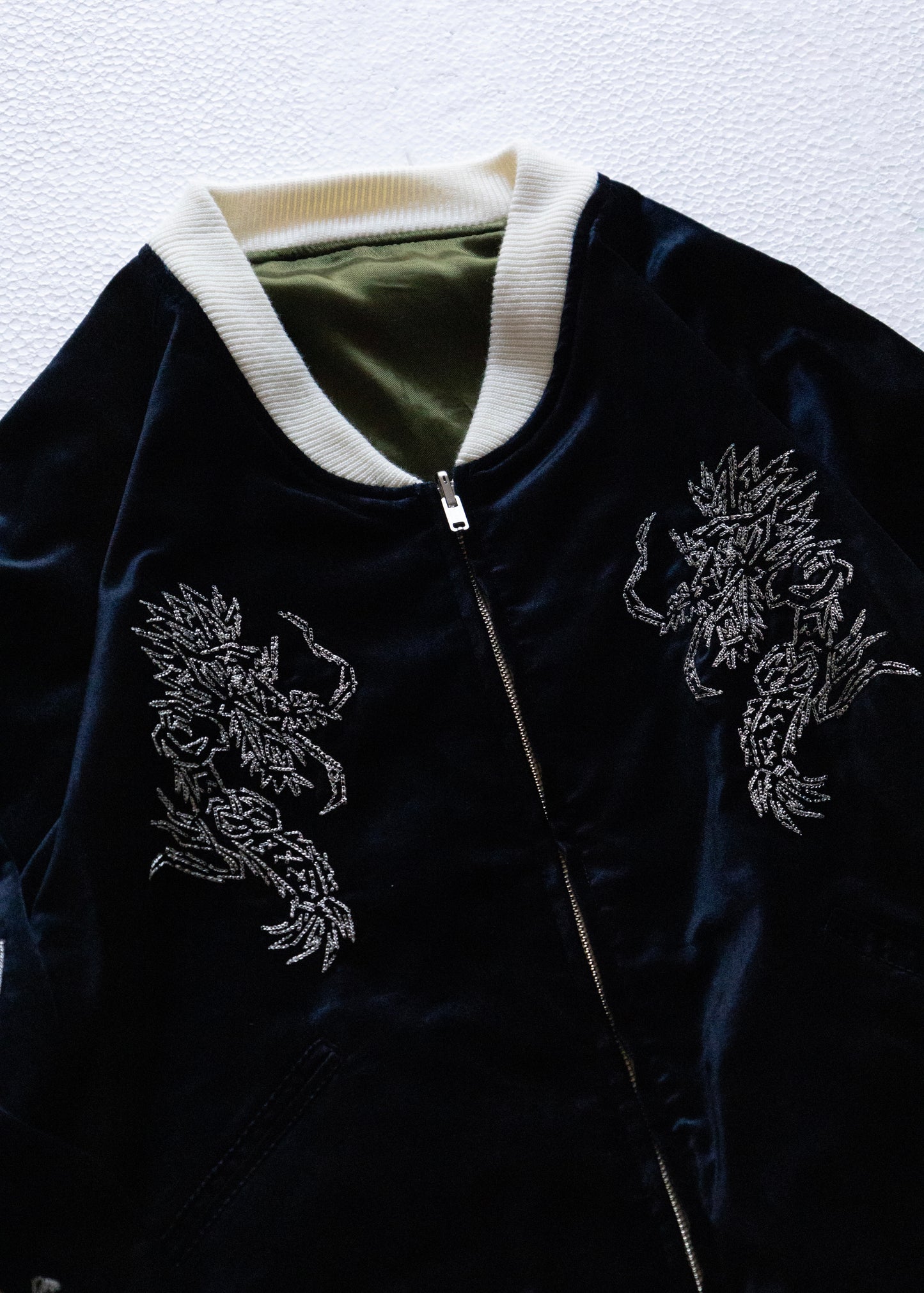 [Sasquatchfabrix.] “EASTEND DRAGON” SOUVENIR JACKET