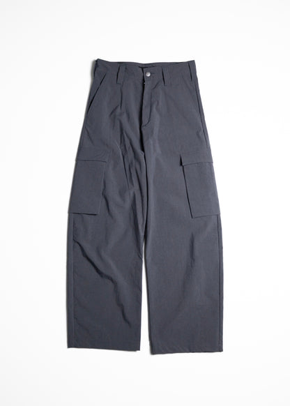 ryaw Sy cargo PANTS カーゴパンツ ナイロン グレー 正面