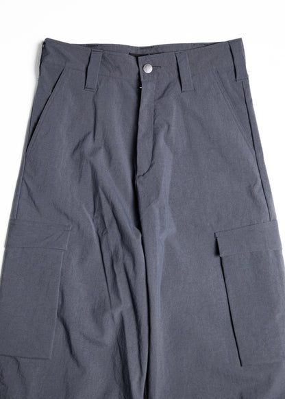 ryaw Sy cargo PANTS カーゴパンツ ナイロン グレー 正面