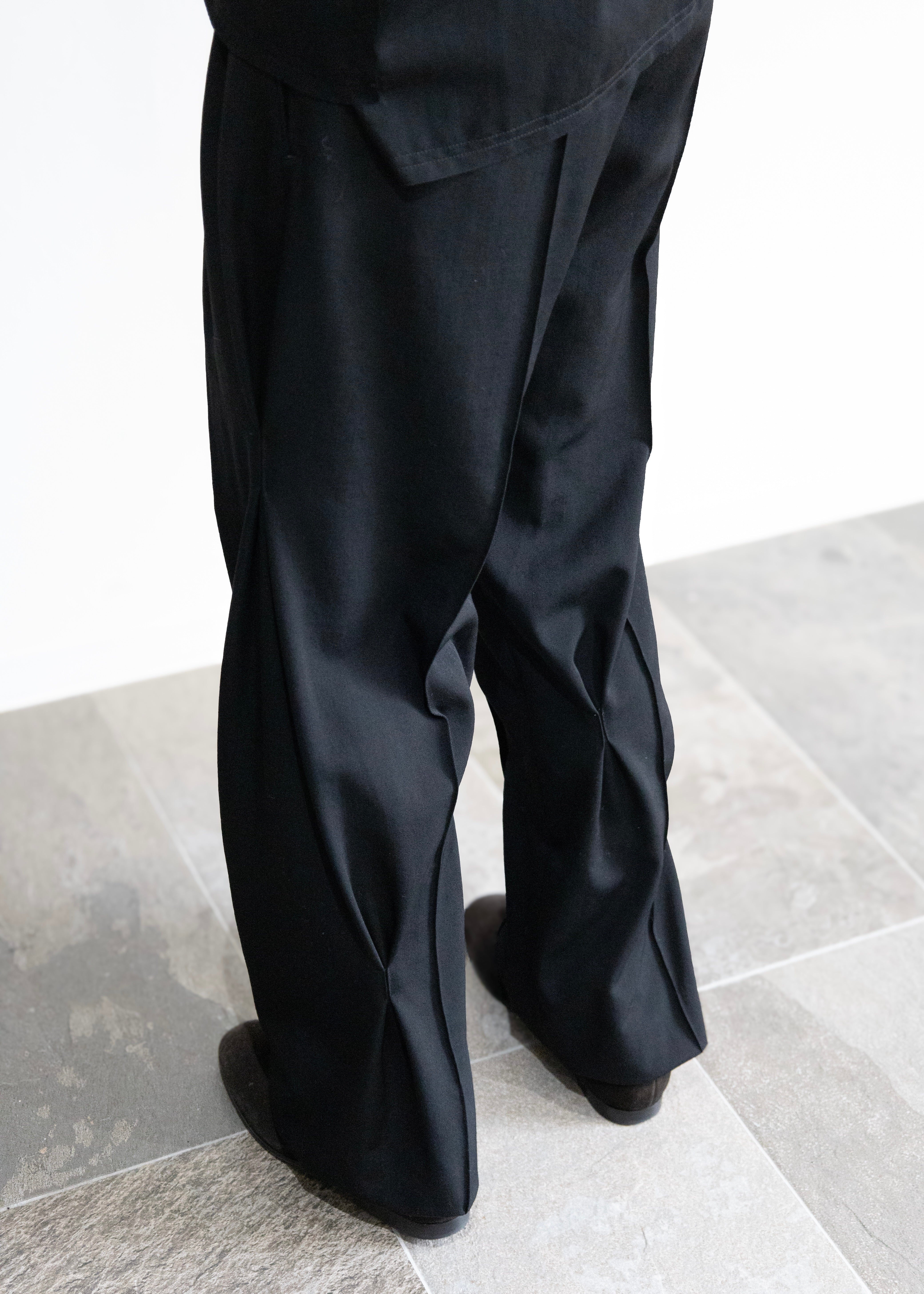 通販] KHOKI（コッキ） Pleat-detail pants – process